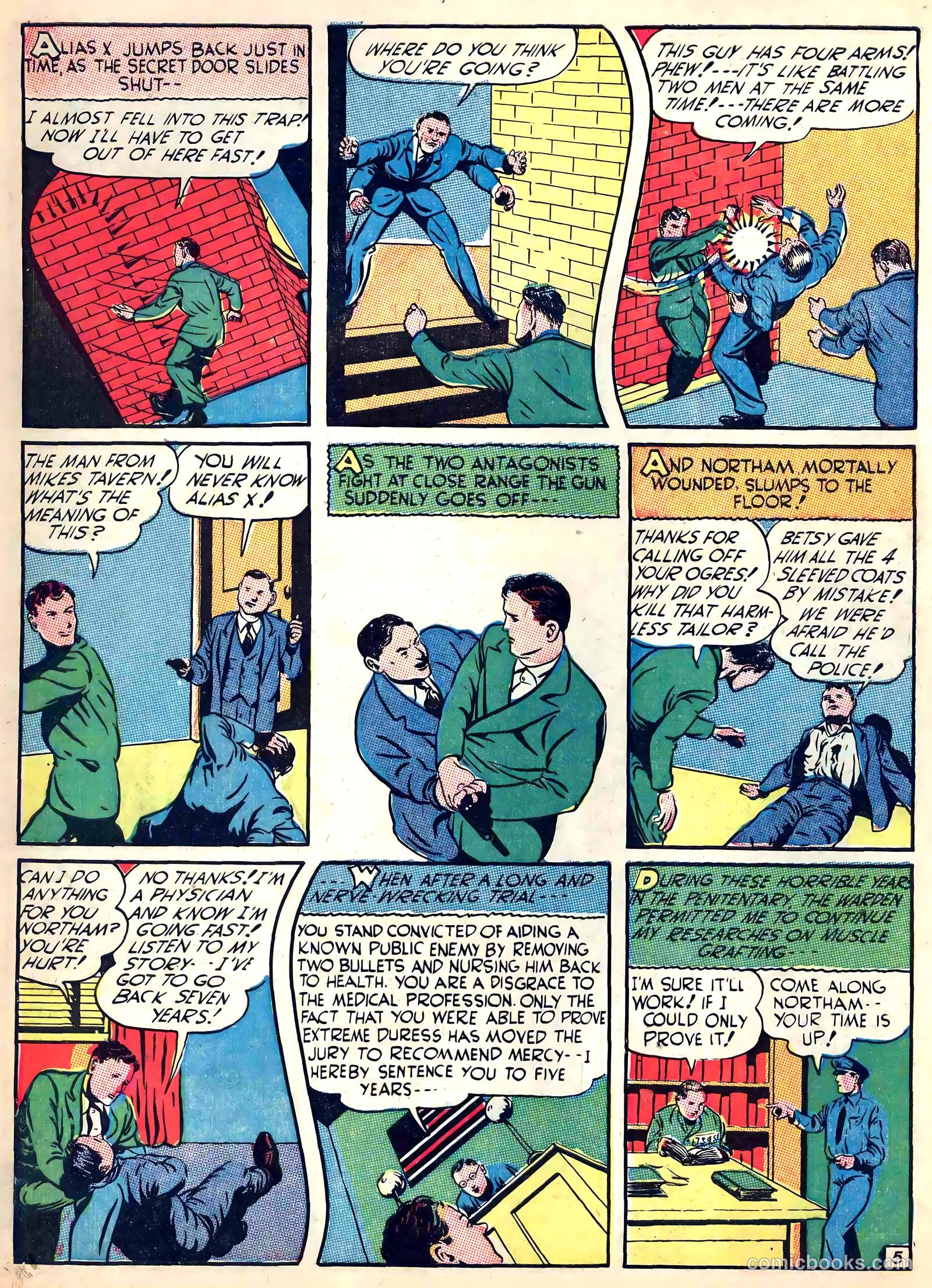 Captain Aero Comics #13 (1941) — page 16 of 60