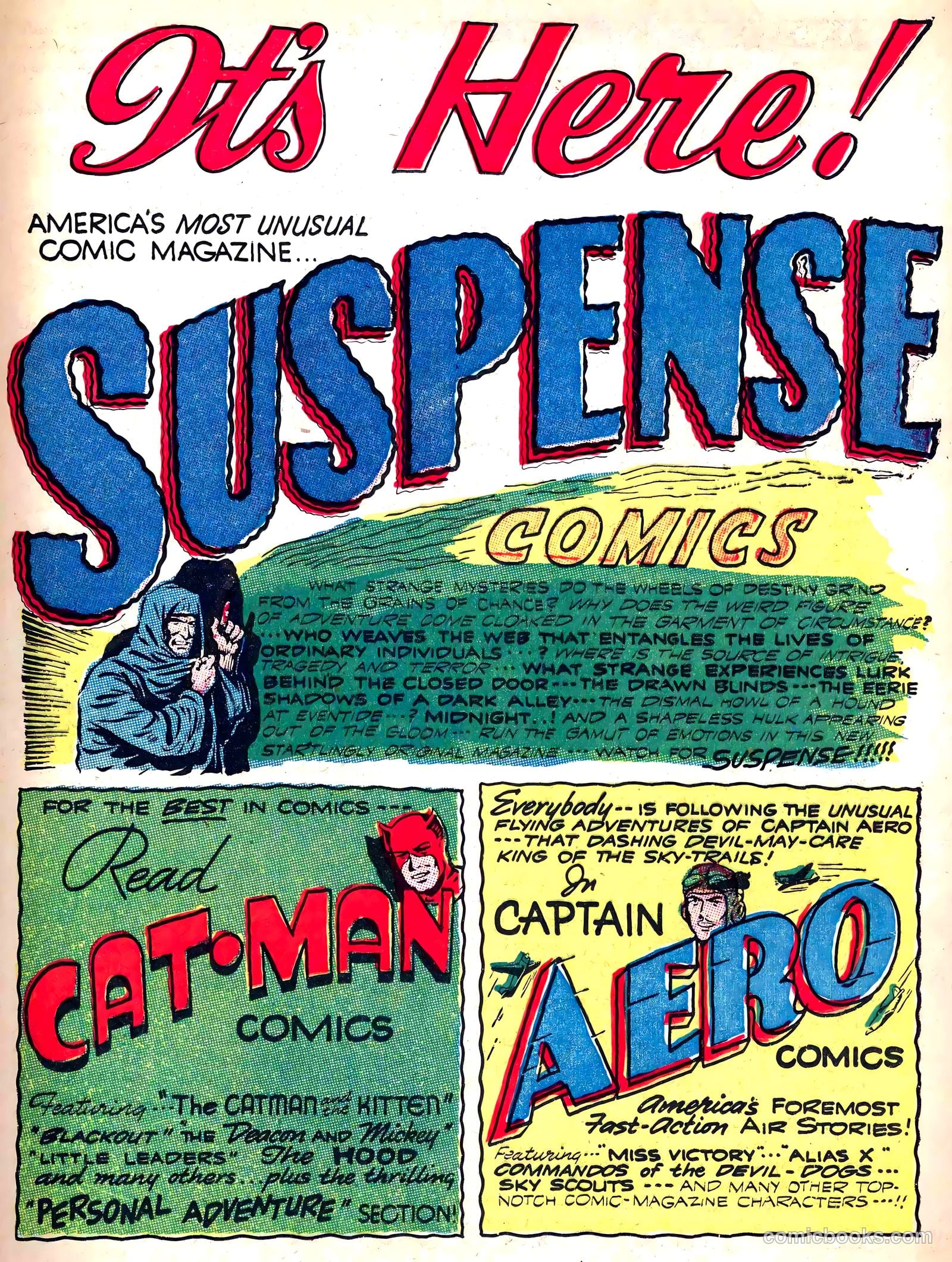 Captain Aero Comics #13 (1941) — page 45 of 60