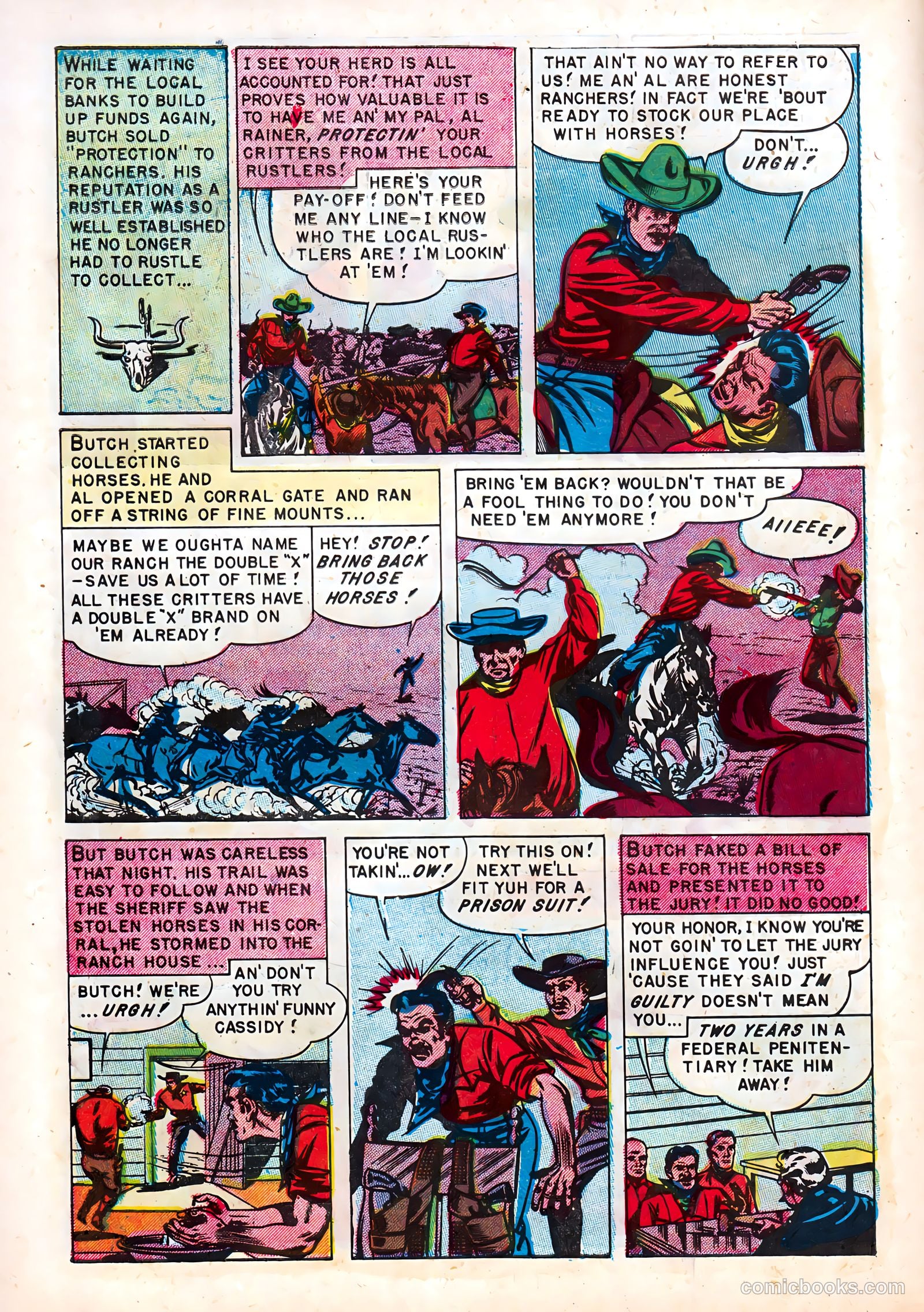 Butch Cassidy #nn (1971) — page 6 of 37