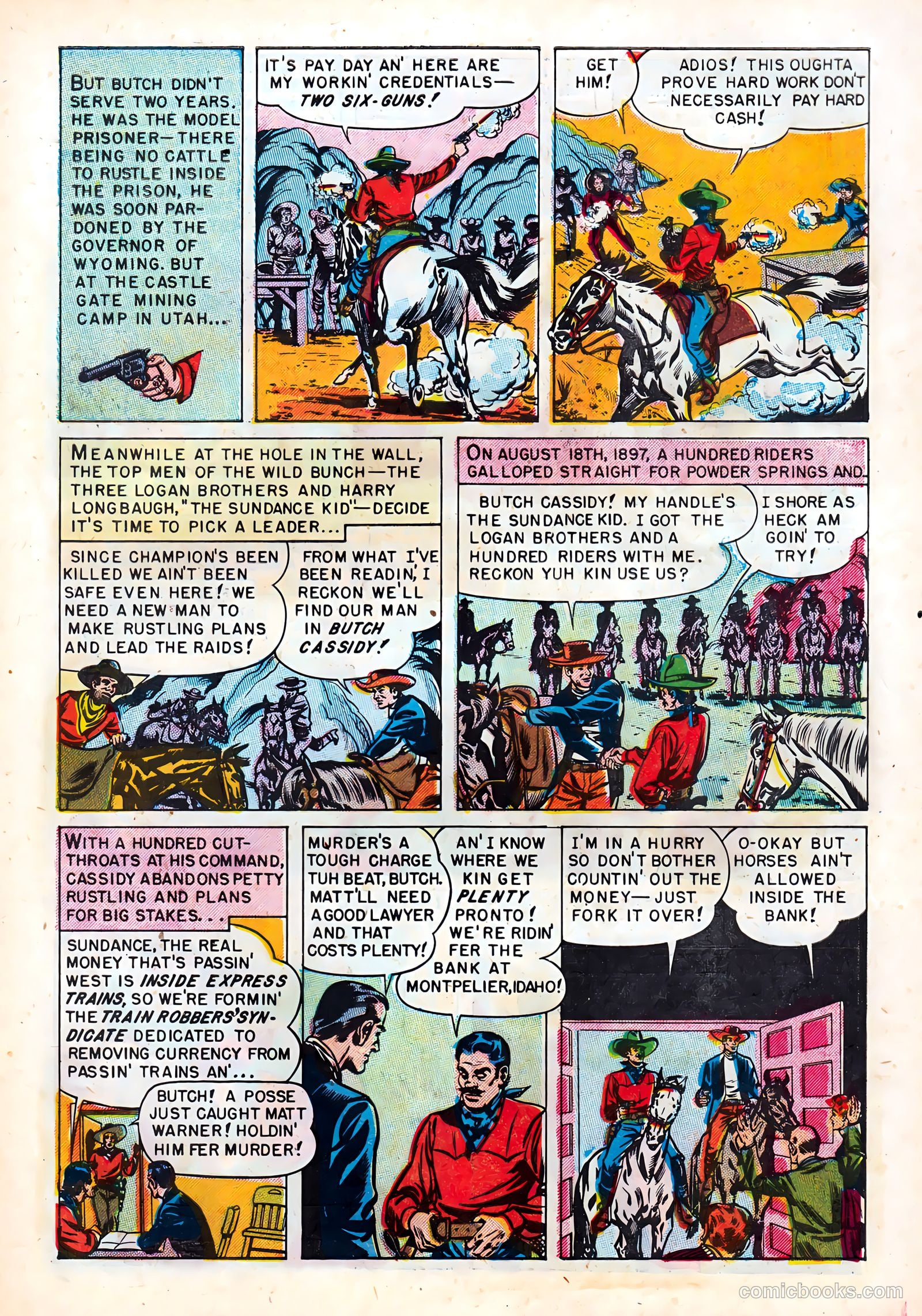 Butch Cassidy #nn (1971) — page 7 of 37