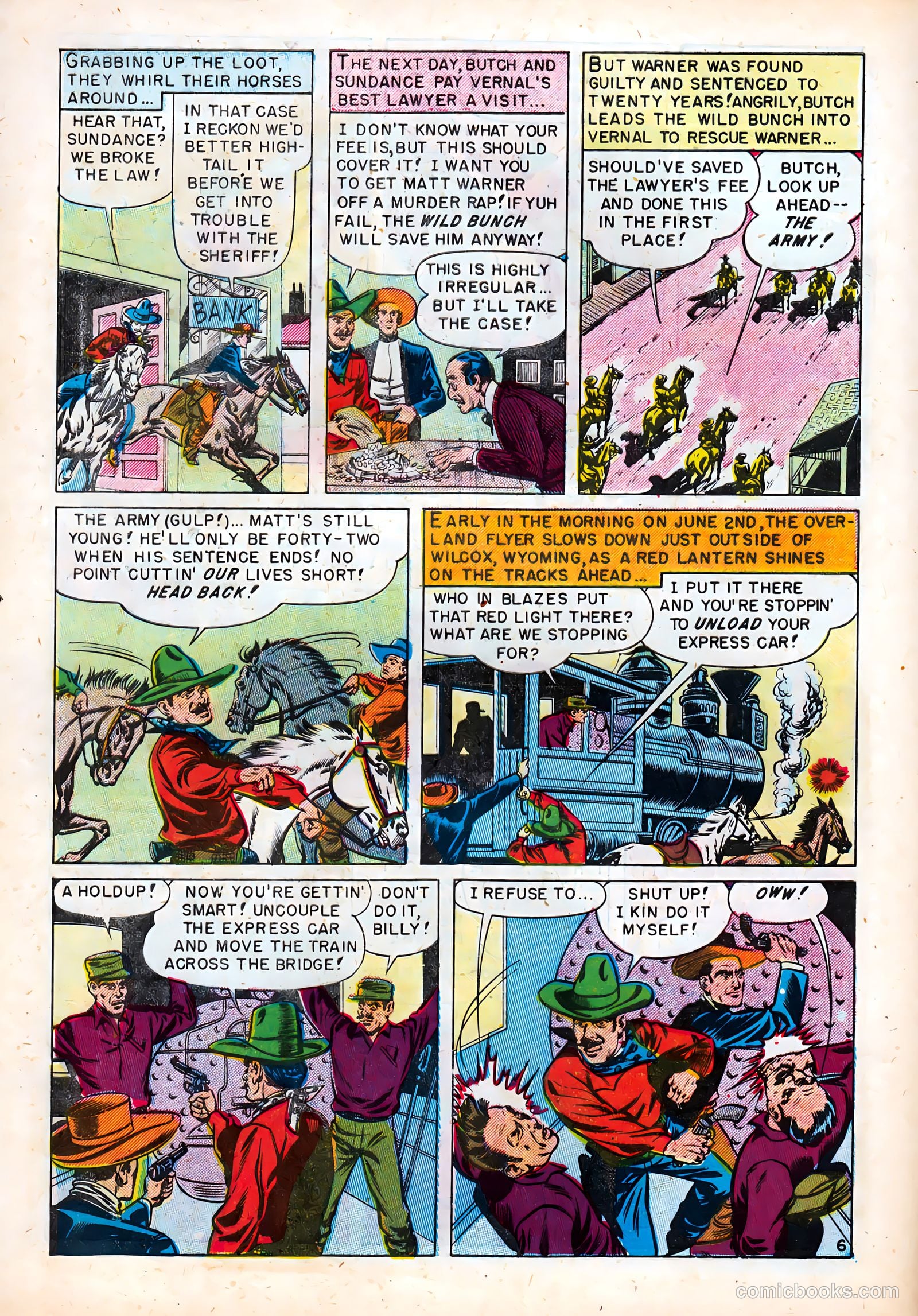 Butch Cassidy #nn (1971) — page 8 of 37