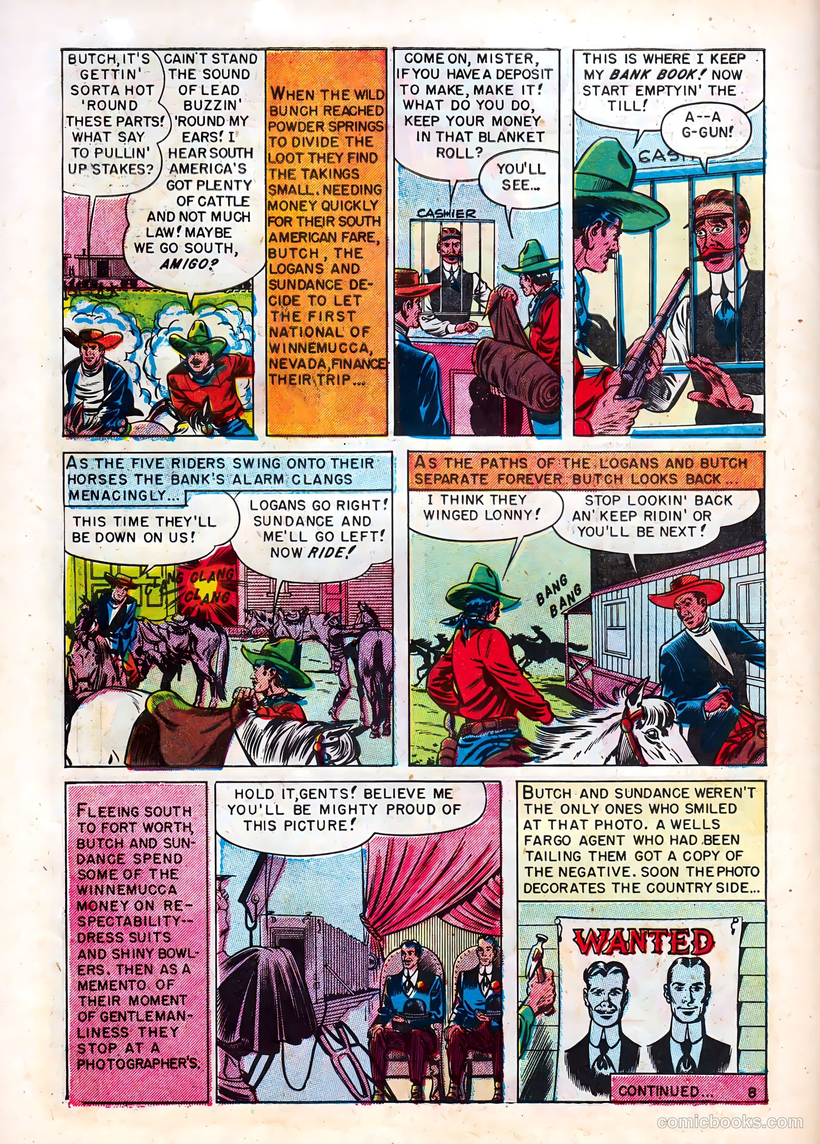 Butch Cassidy #nn (1971) — page 10 of 37