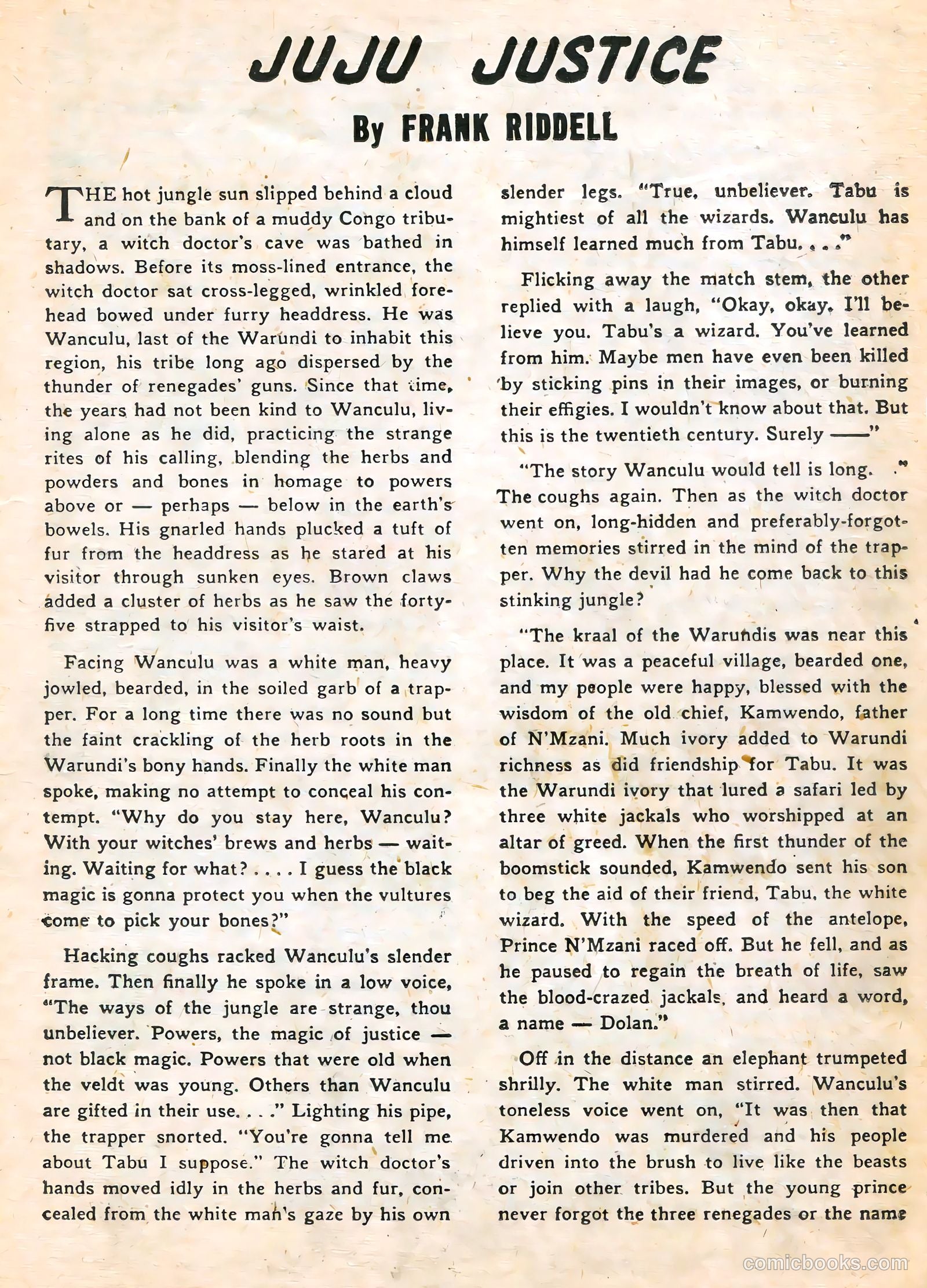Wambi #7 (1958) — page 15 of 52