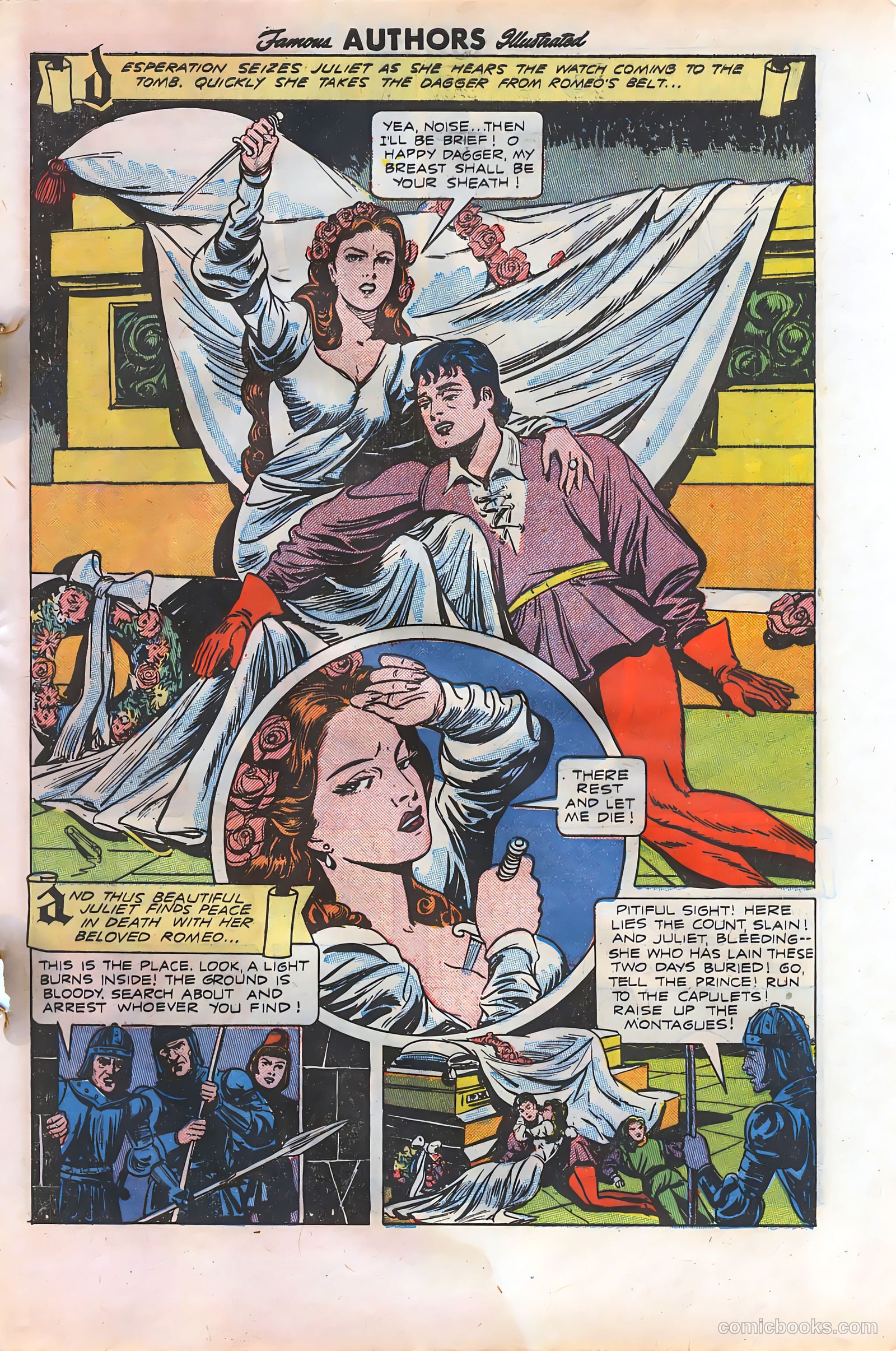 Stories By Famous Authors Illustrated 10 - Romeo and Juliet #1 — page 29 of 36