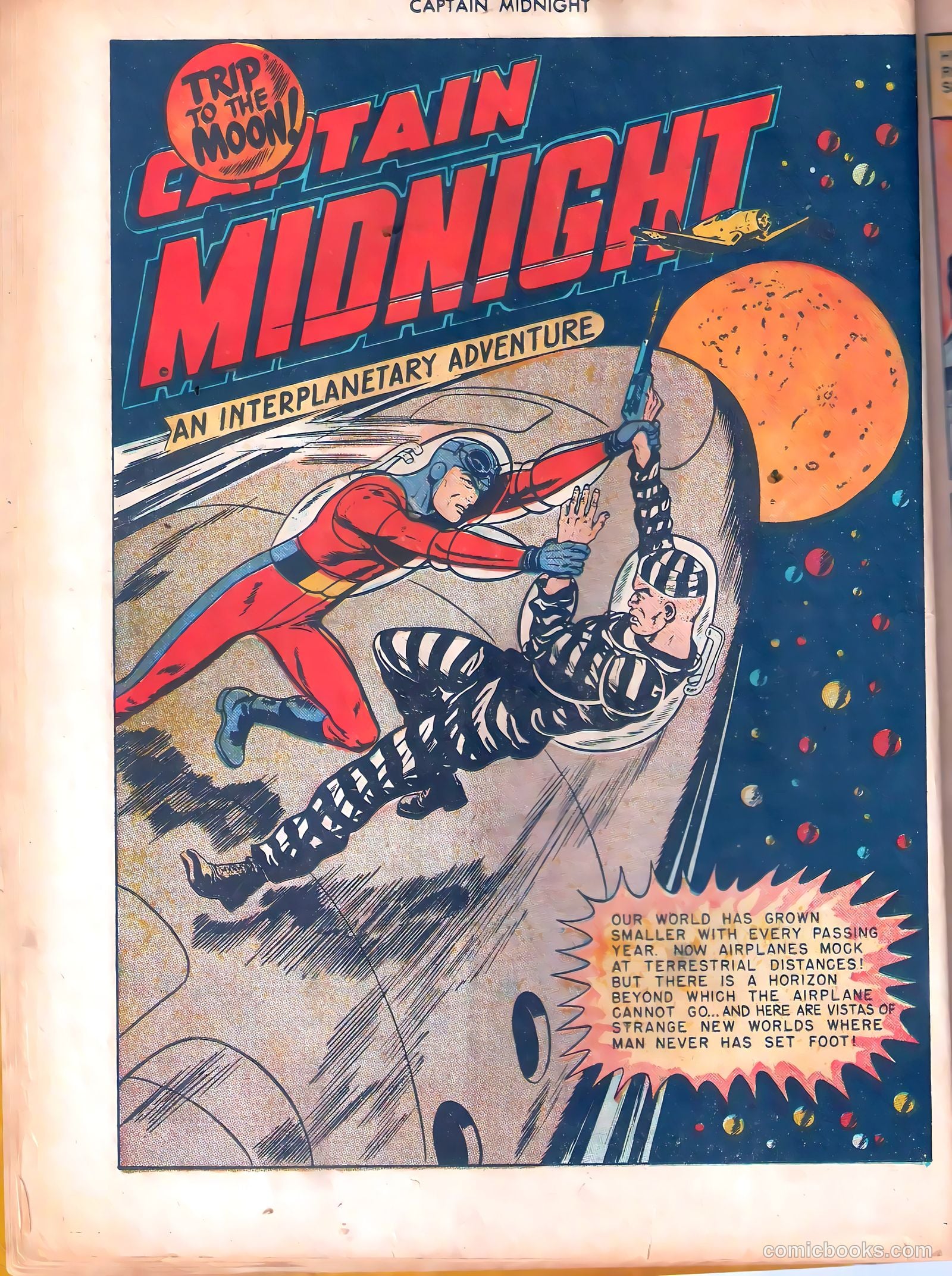 captain midnight in outer space #nn — page 11 of 110