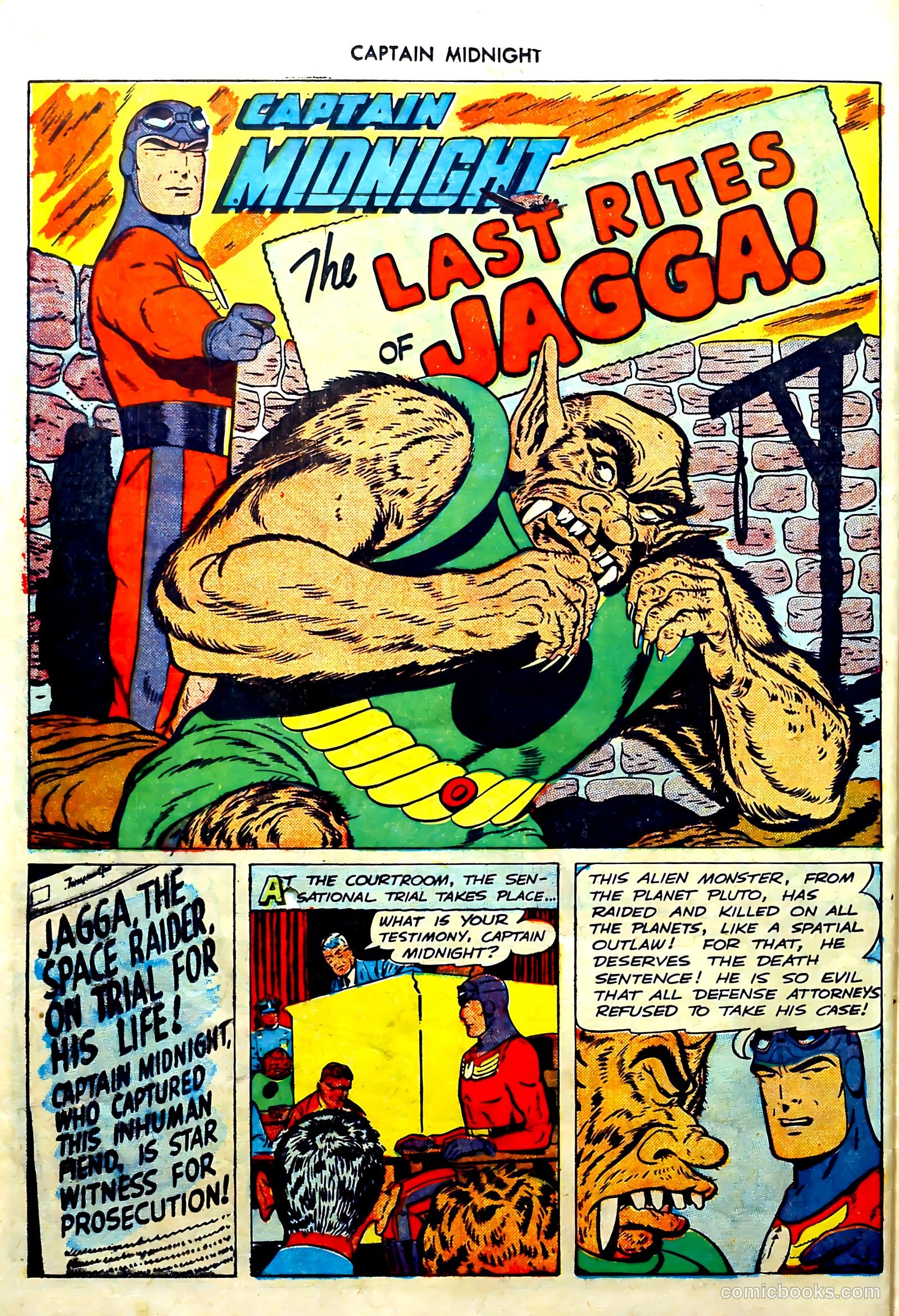 captain midnight in outer space #nn — page 59 of 110