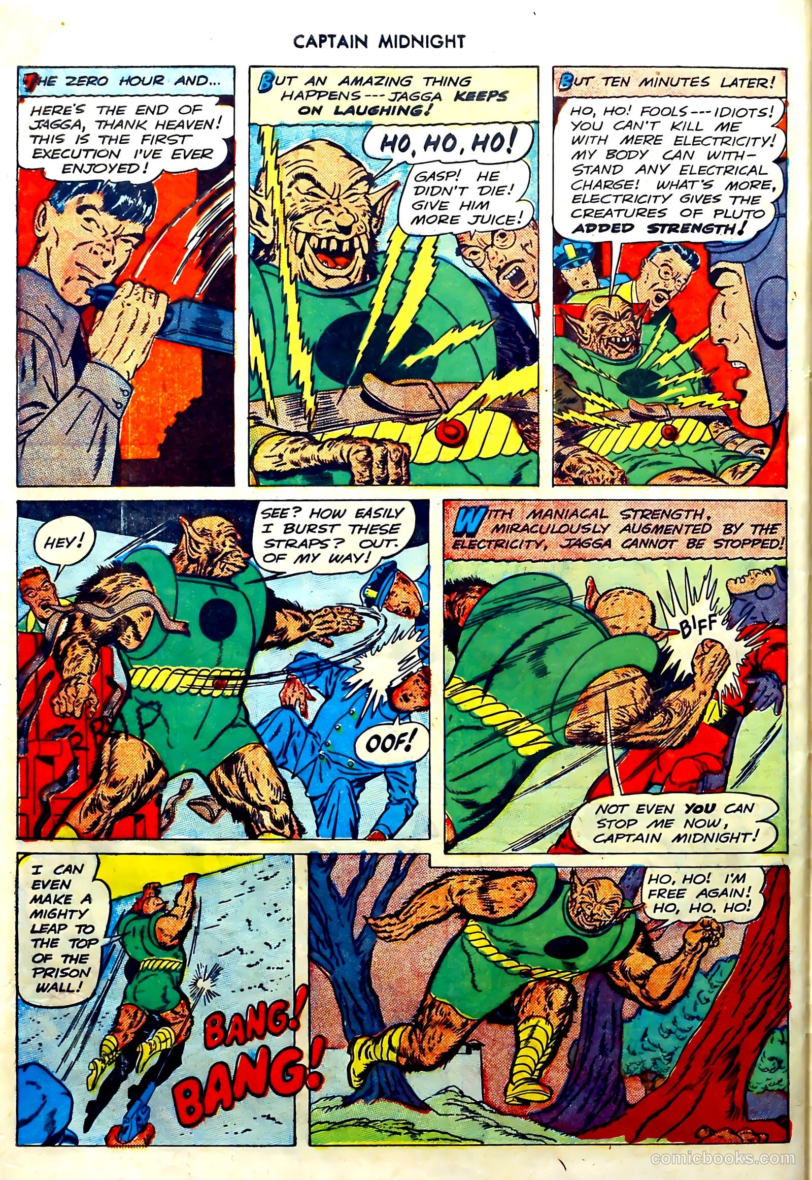 captain midnight in outer space #nn — page 61 of 110