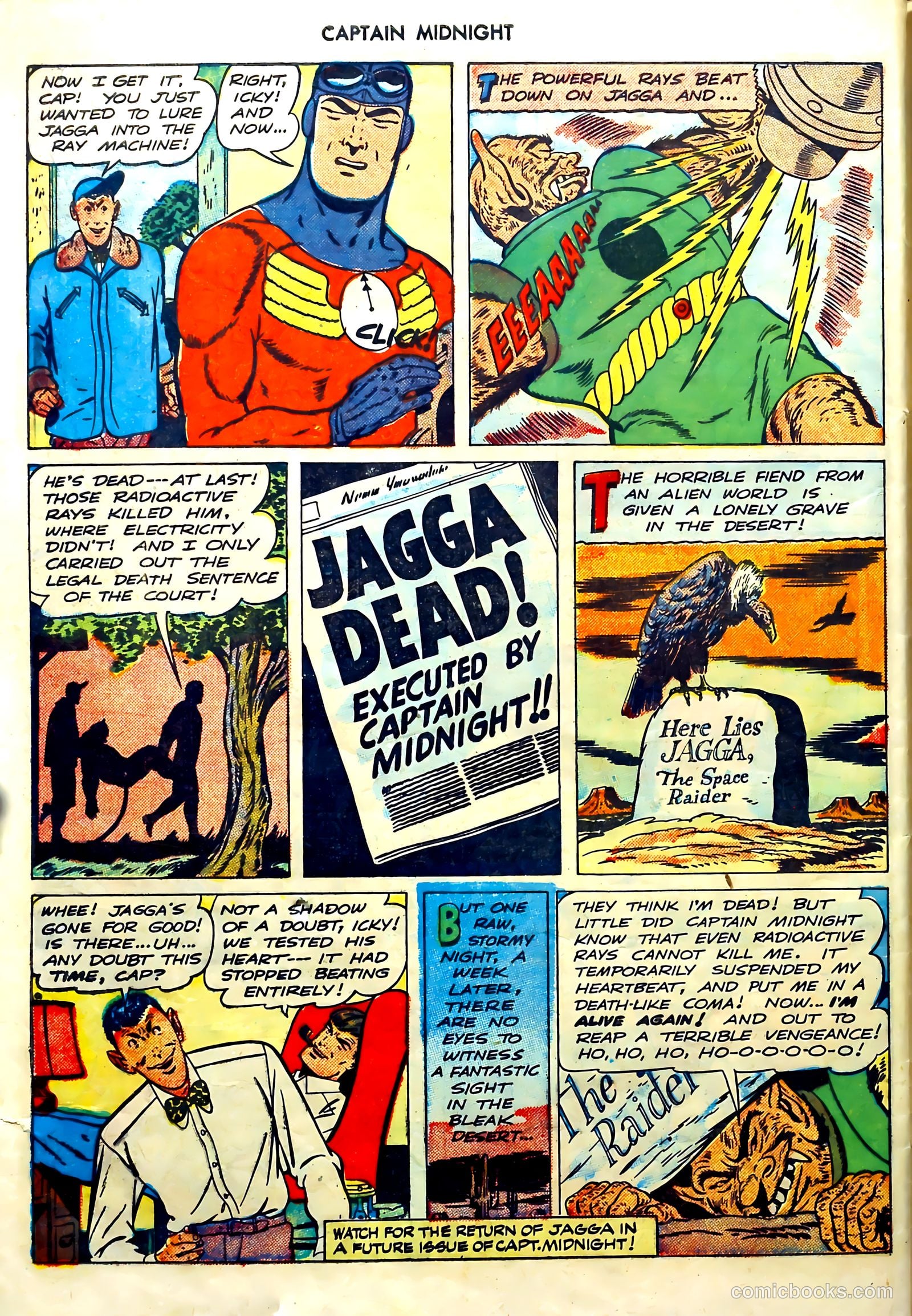 captain midnight in outer space #nn — page 65 of 110