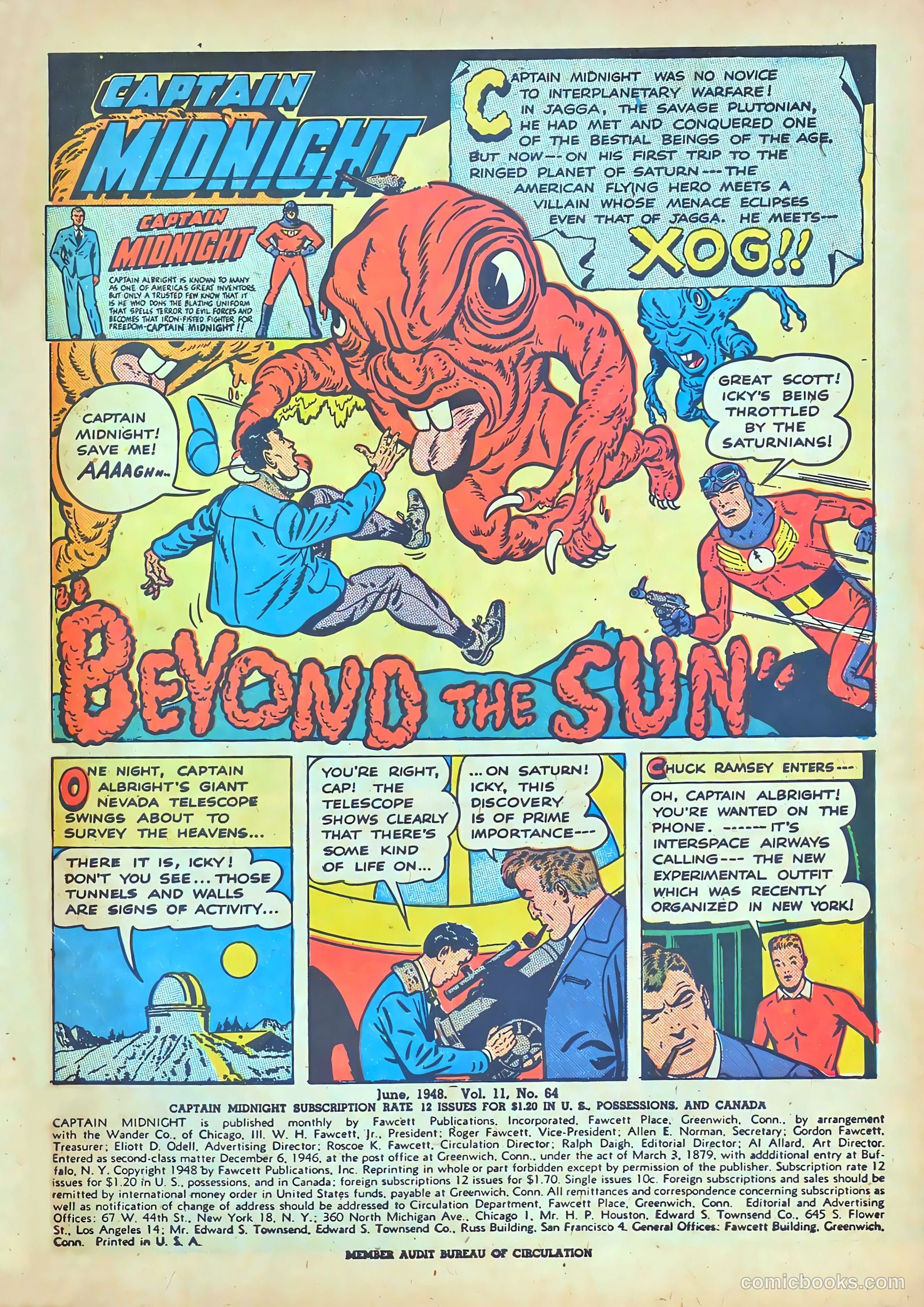 captain midnight in outer space #nn — page 89 of 110