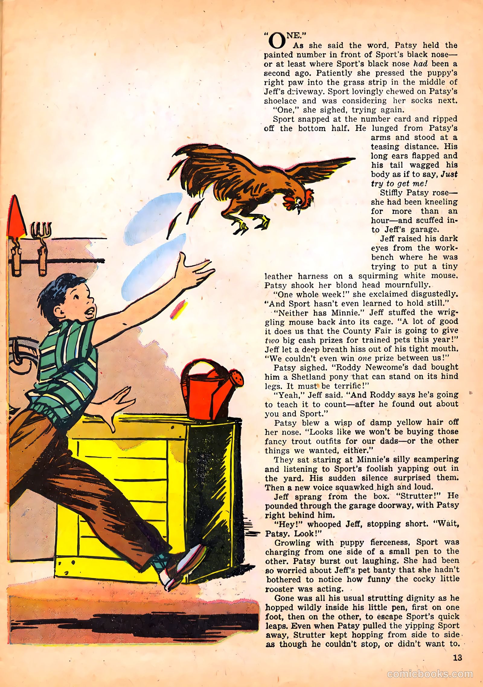 Polly Pigtails #42 (1946) — page 13 of 51