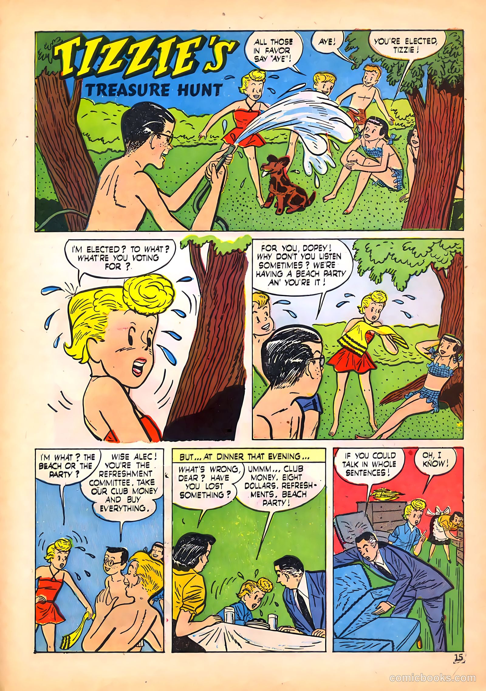 Polly Pigtails #42 (1946) — page 15 of 51