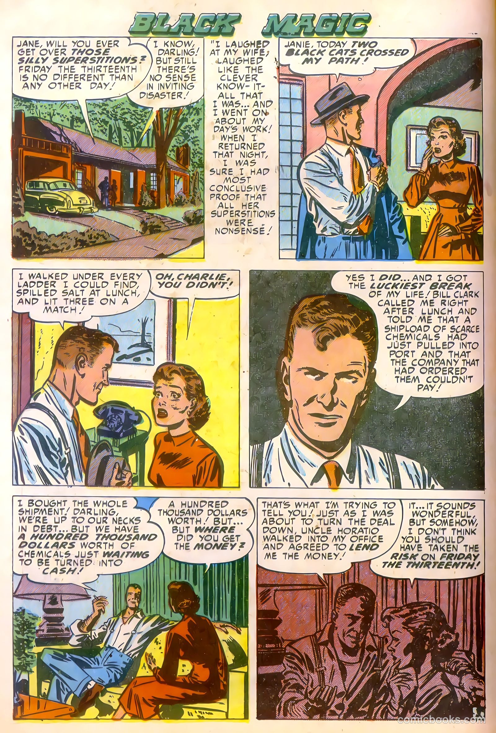 Black Magic #10 (1953) — page 22 of 44