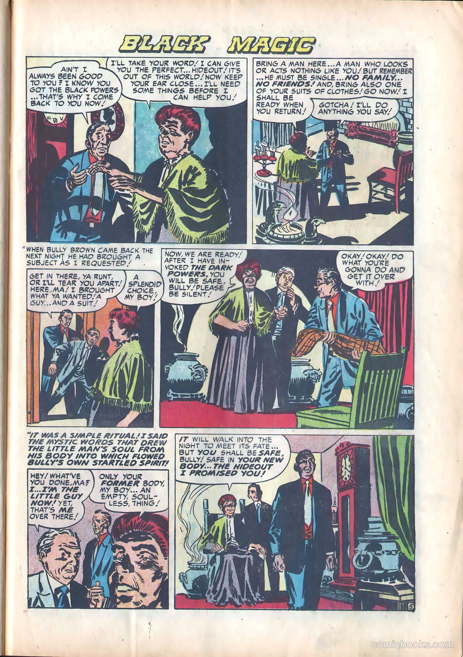 Black Magic #4 (1953) — page 18 of 53