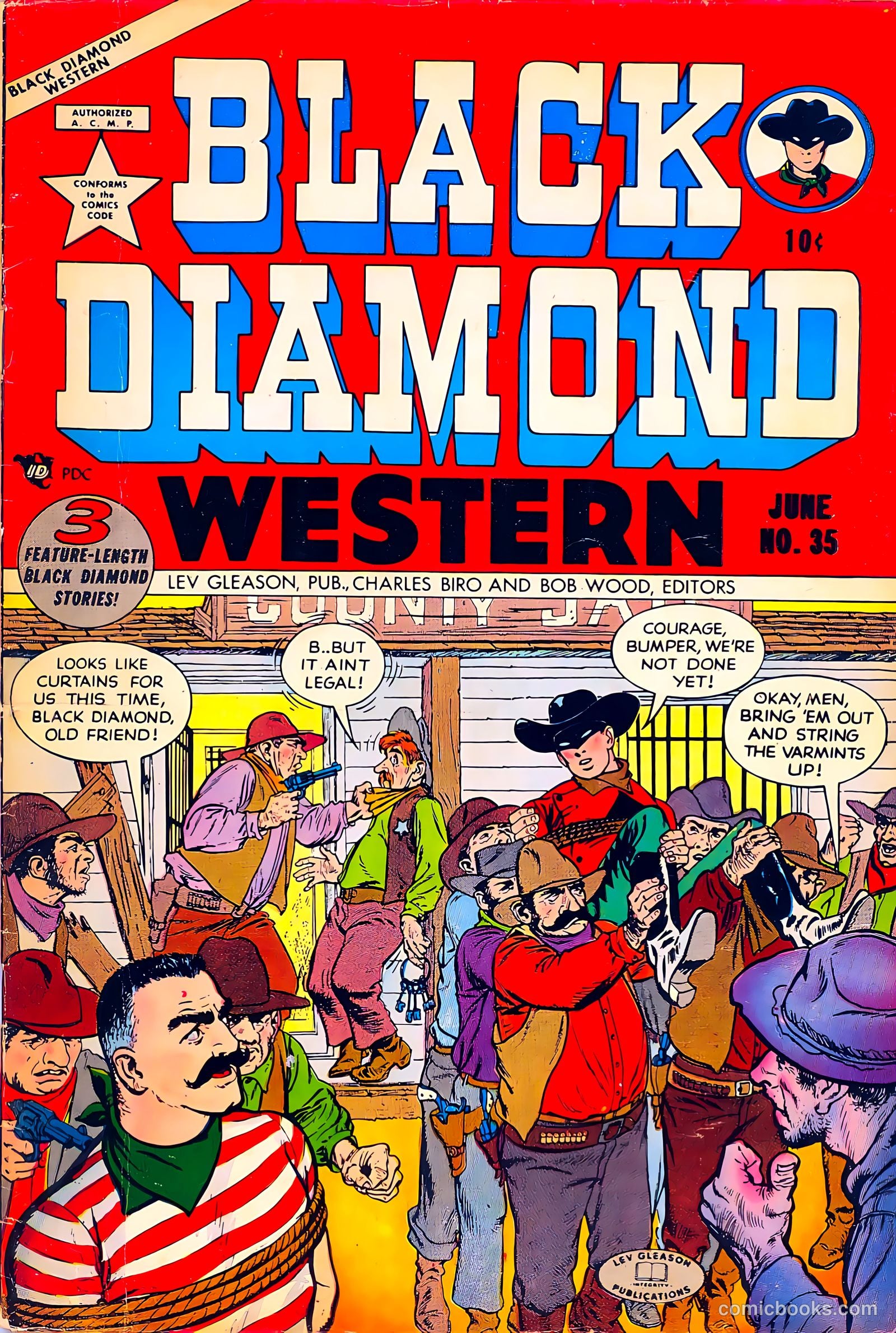 Black Diamond Western #35 (1949) — page 1 of 36