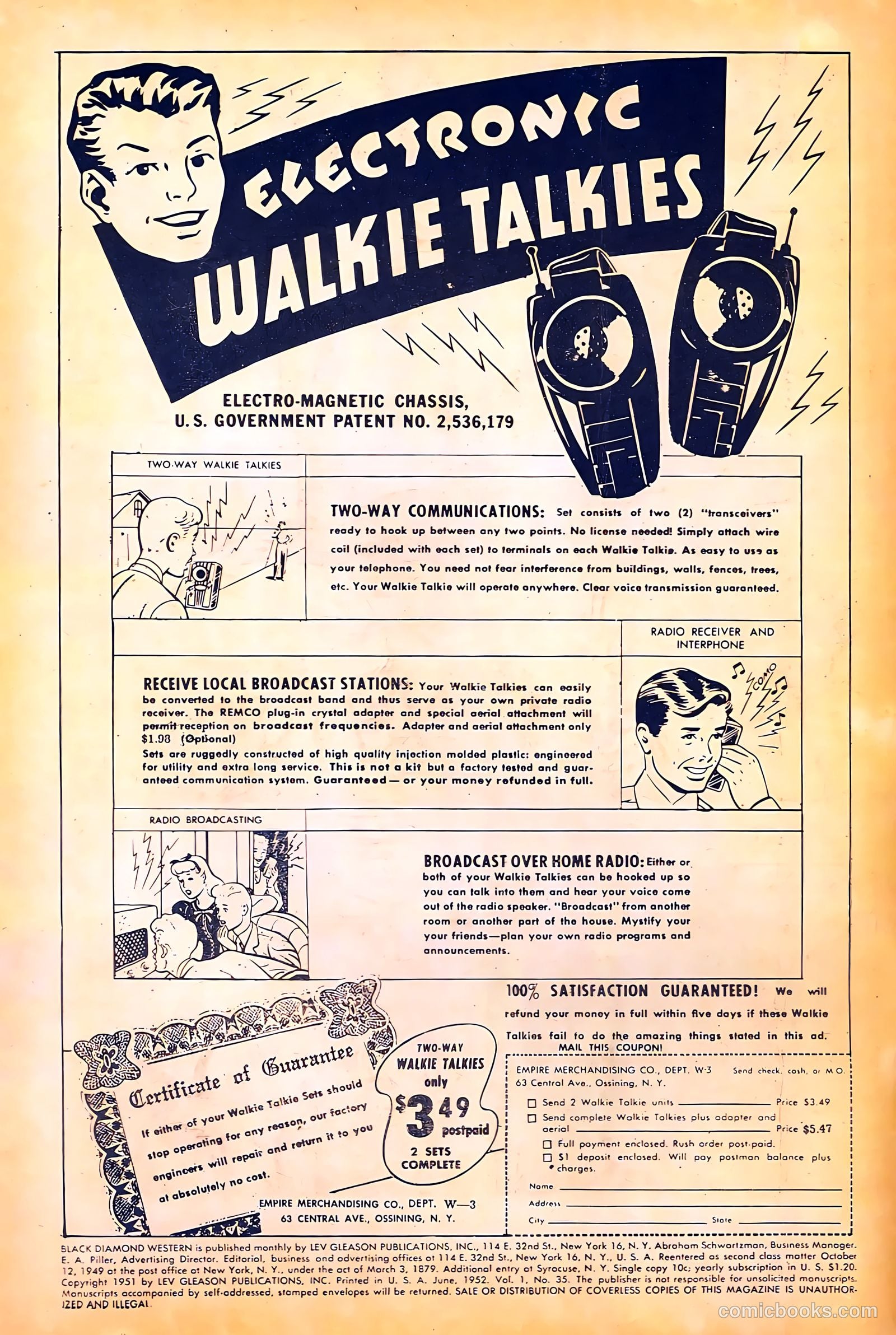 Black Diamond Western #35 (1949) — page 2 of 36