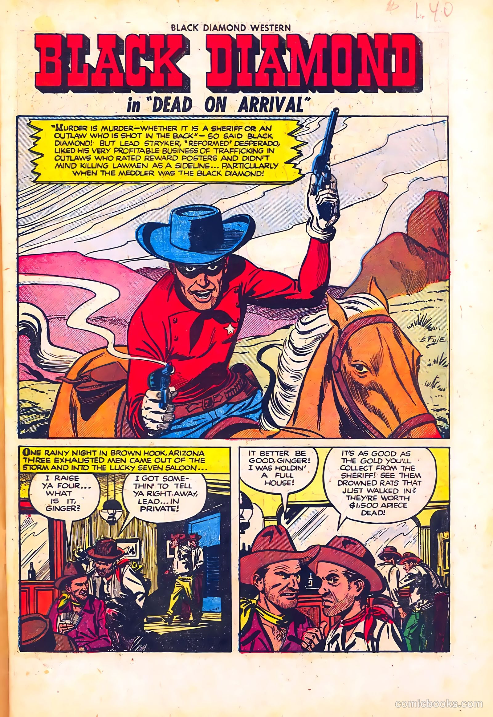 Black Diamond Western #35 (1949) — page 3 of 36