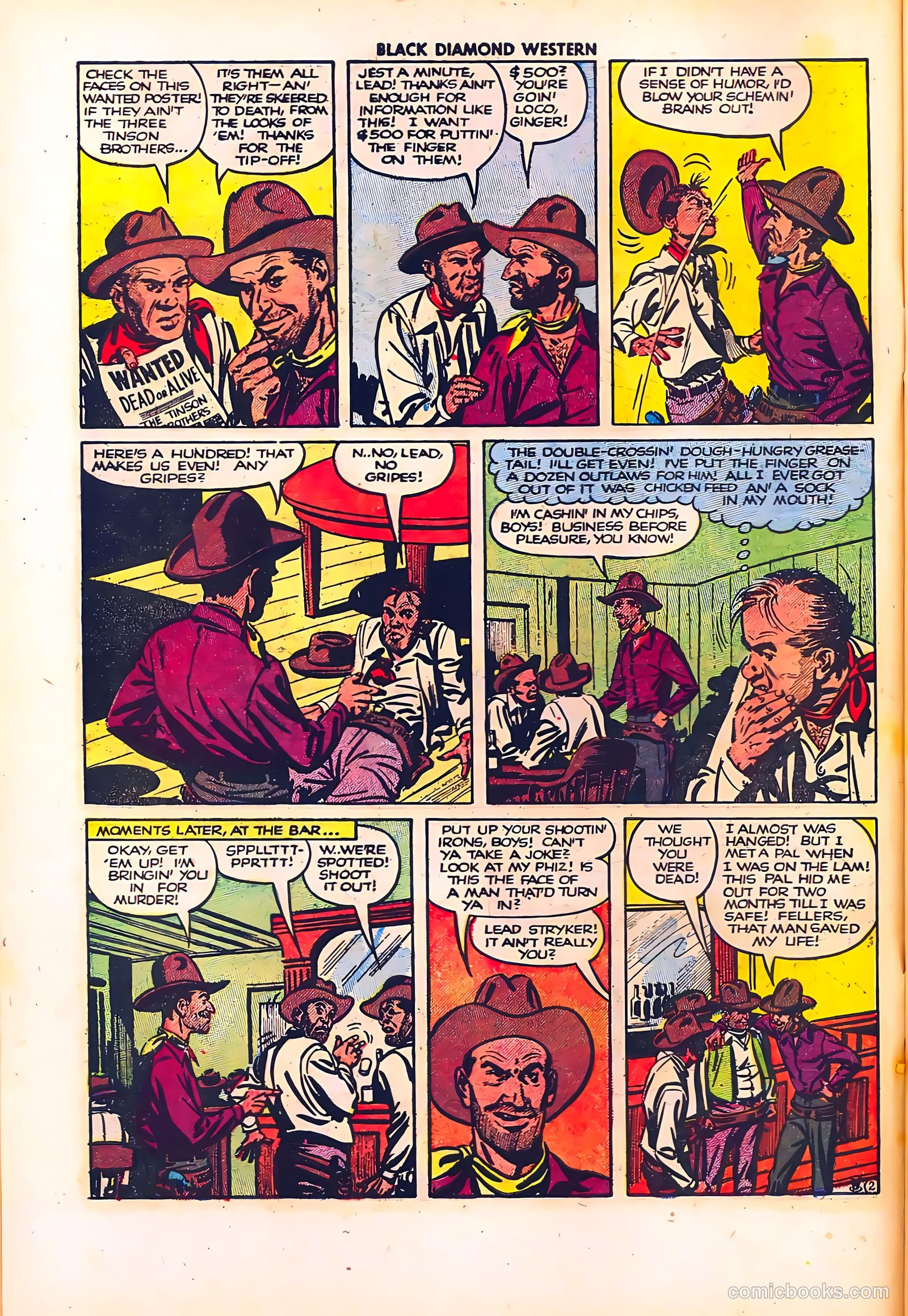 Black Diamond Western #35 (1949) — page 4 of 36