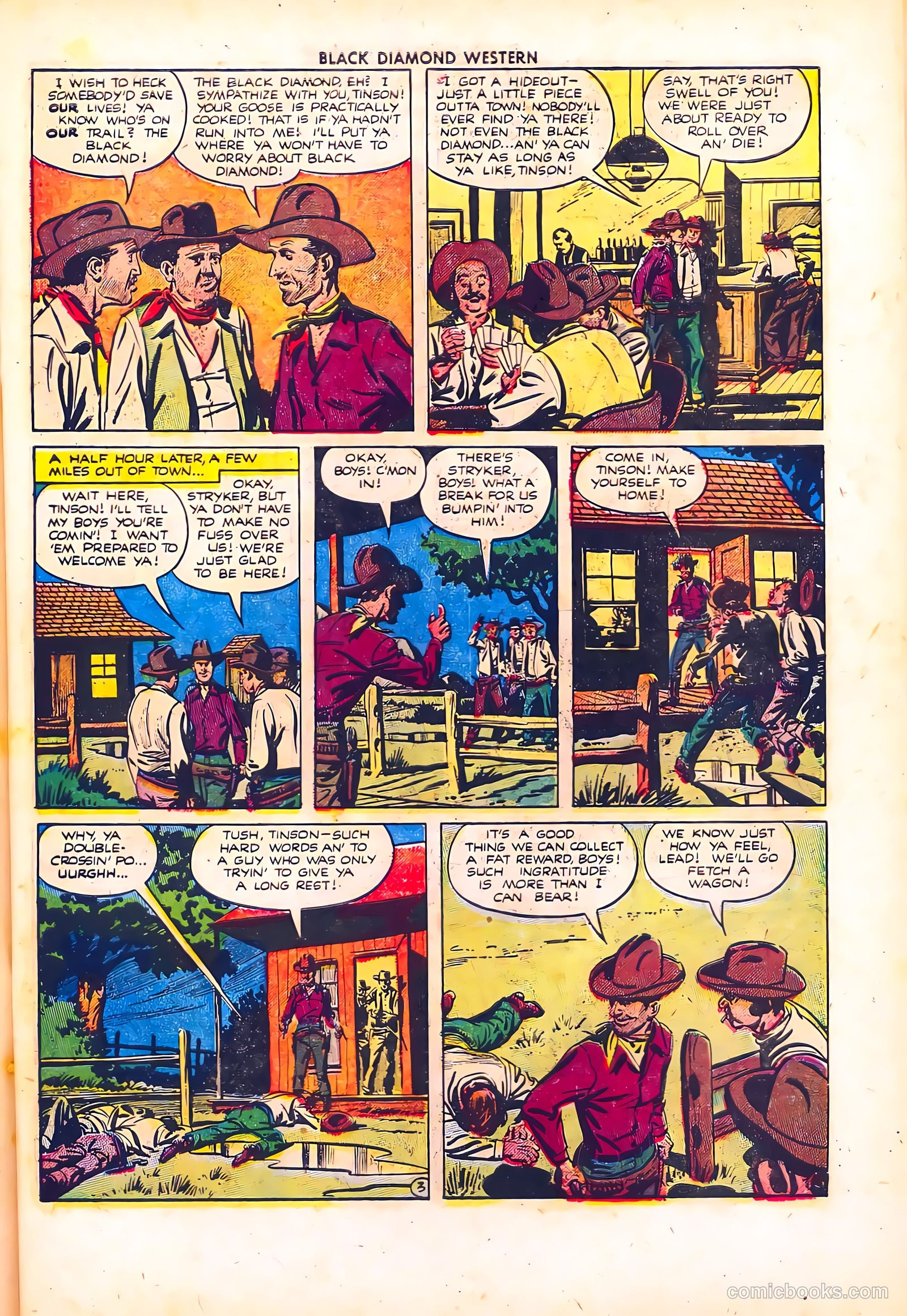Black Diamond Western #35 (1949) — page 5 of 36