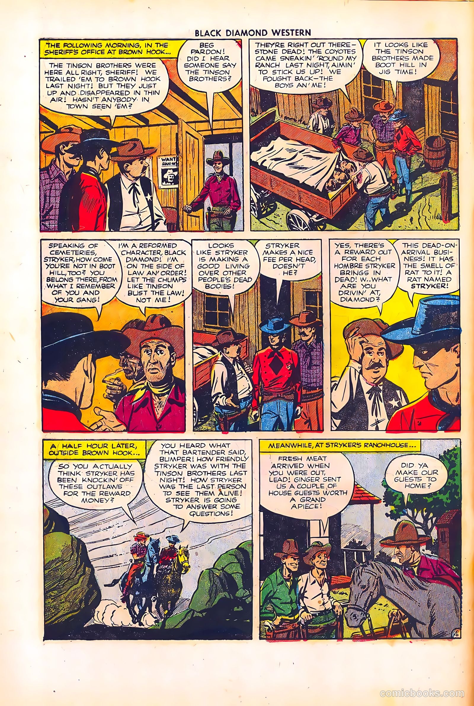 Black Diamond Western #35 (1949) — page 6 of 36