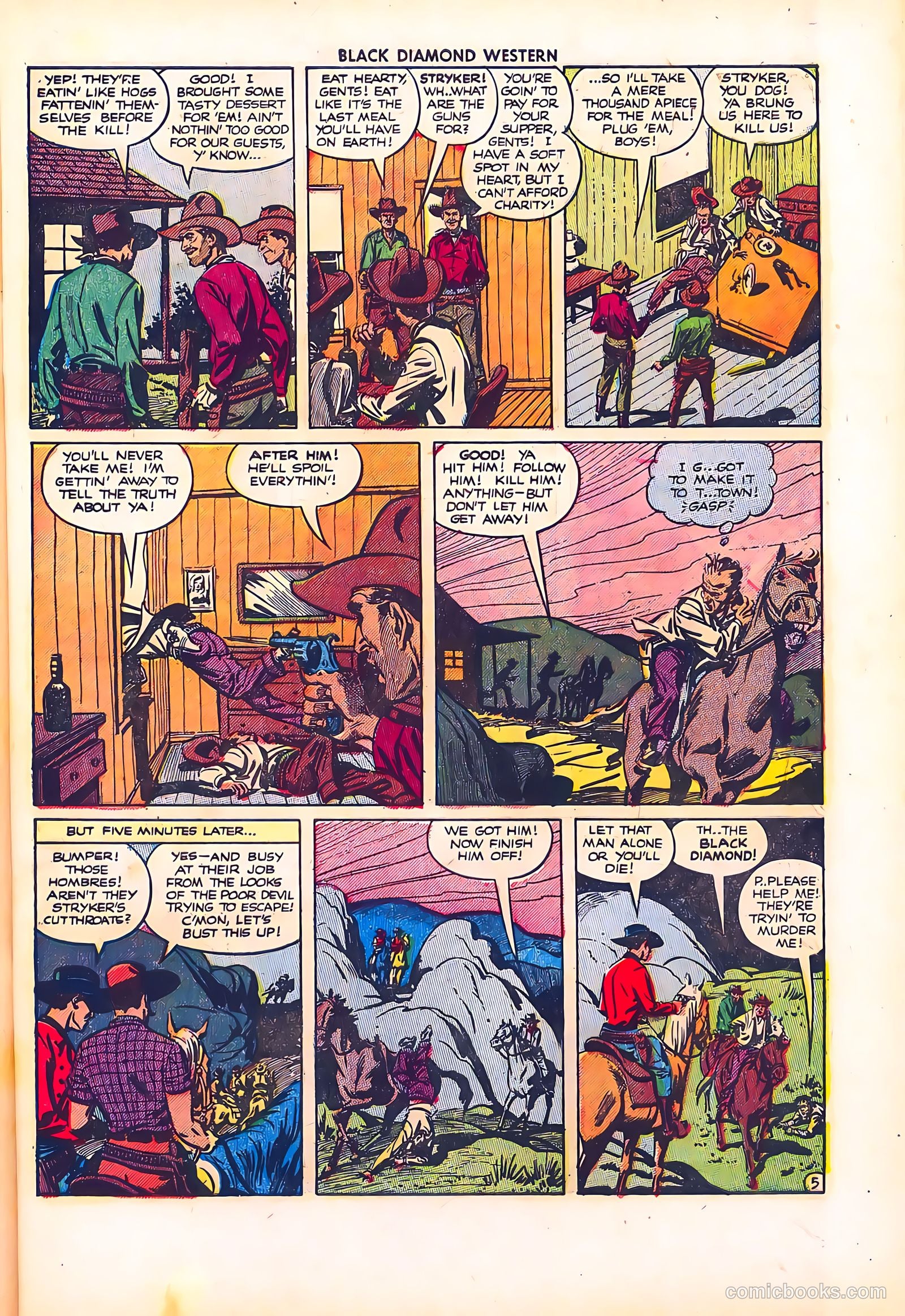 Black Diamond Western #35 (1949) — page 7 of 36