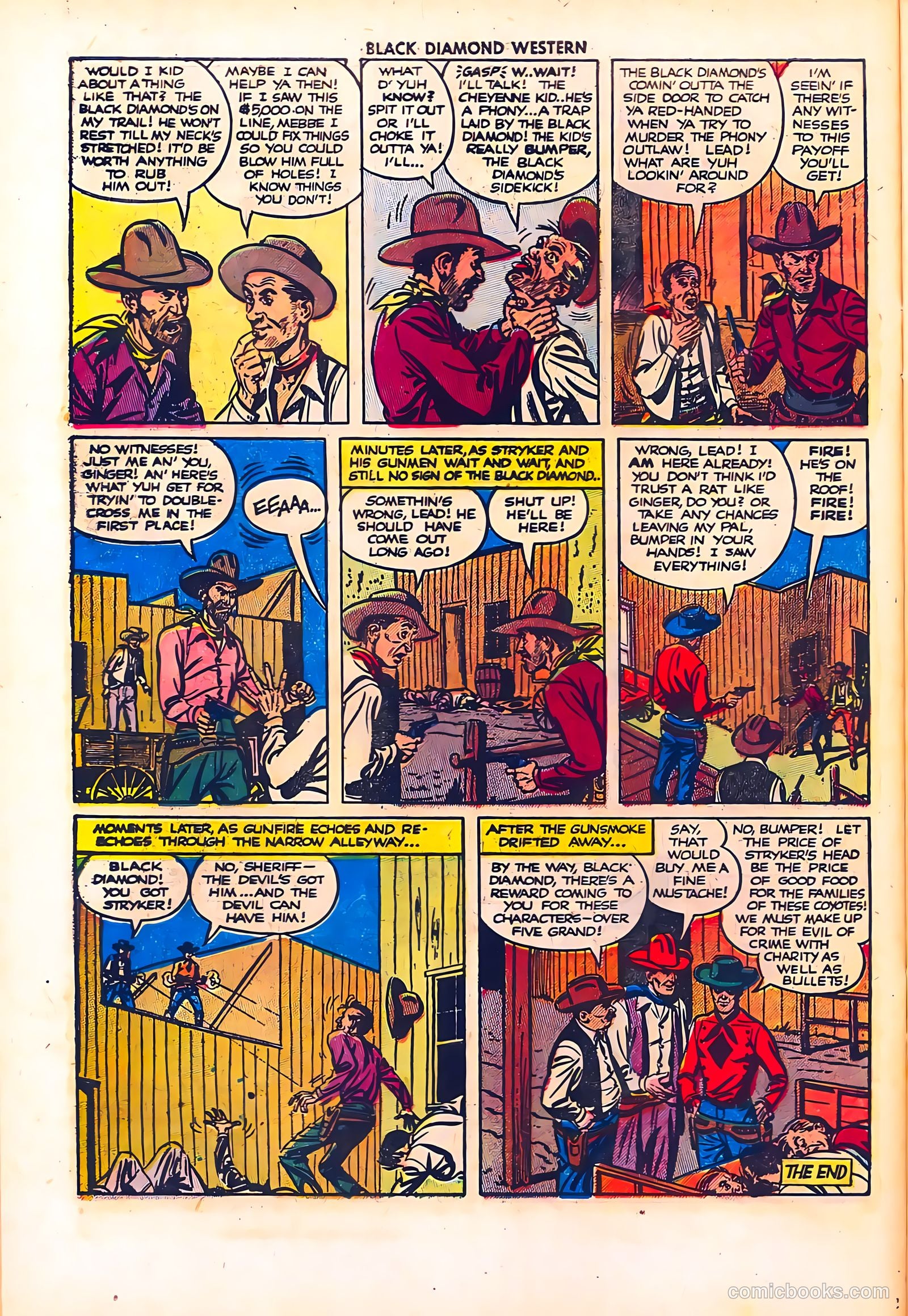 Black Diamond Western #35 (1949) — page 10 of 36