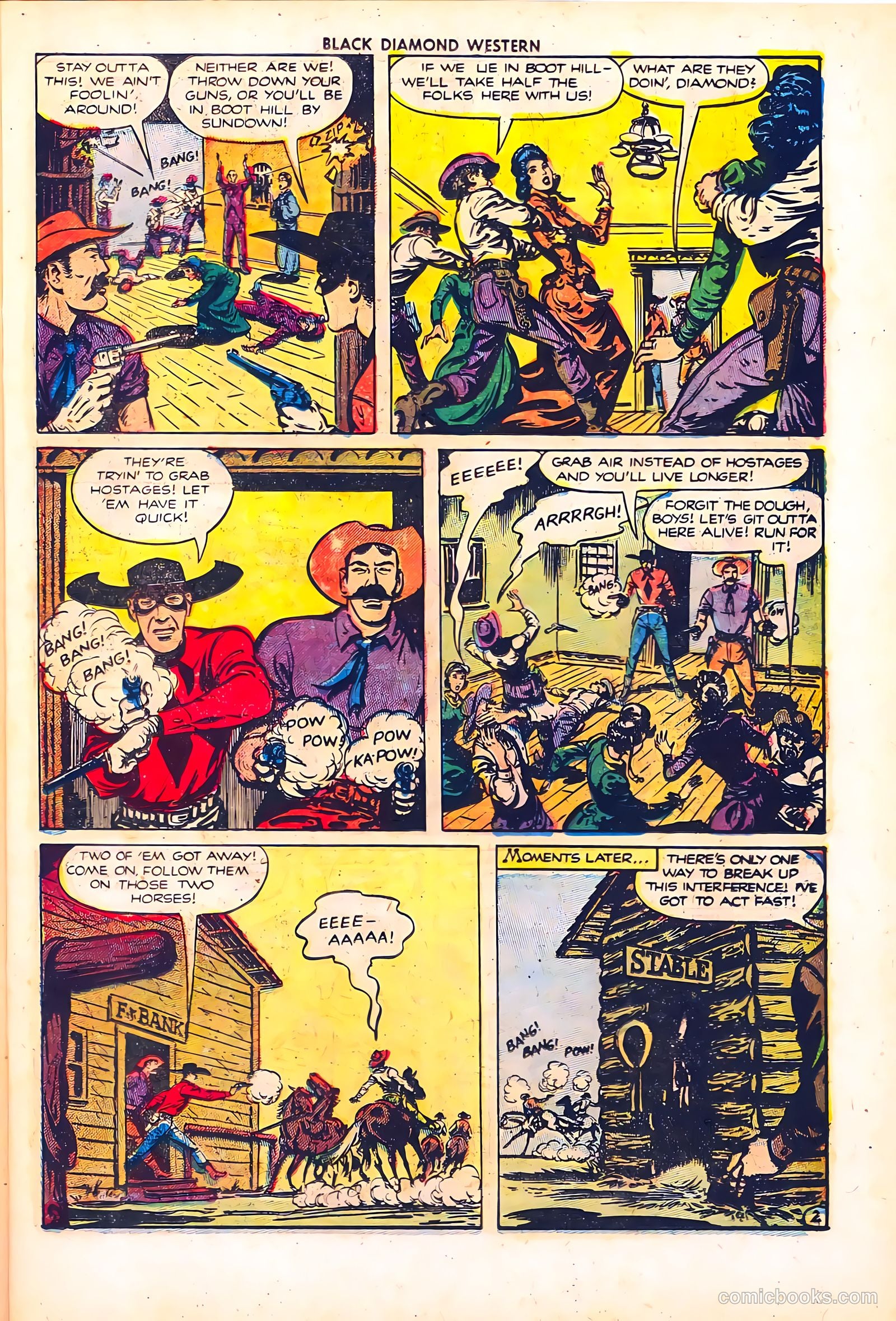 Black Diamond Western #35 (1949) — page 13 of 36