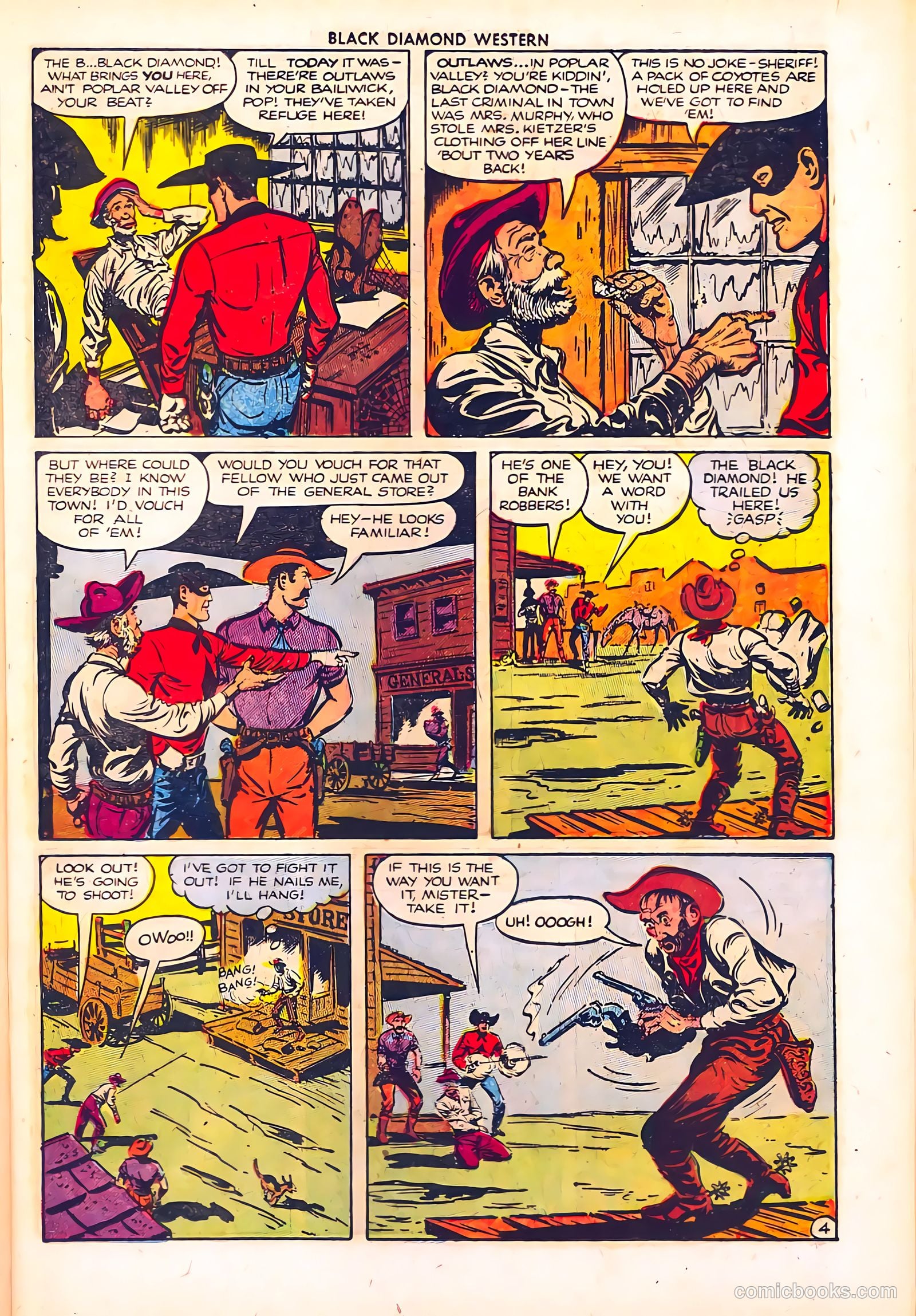 Black Diamond Western #35 (1949) — page 15 of 36