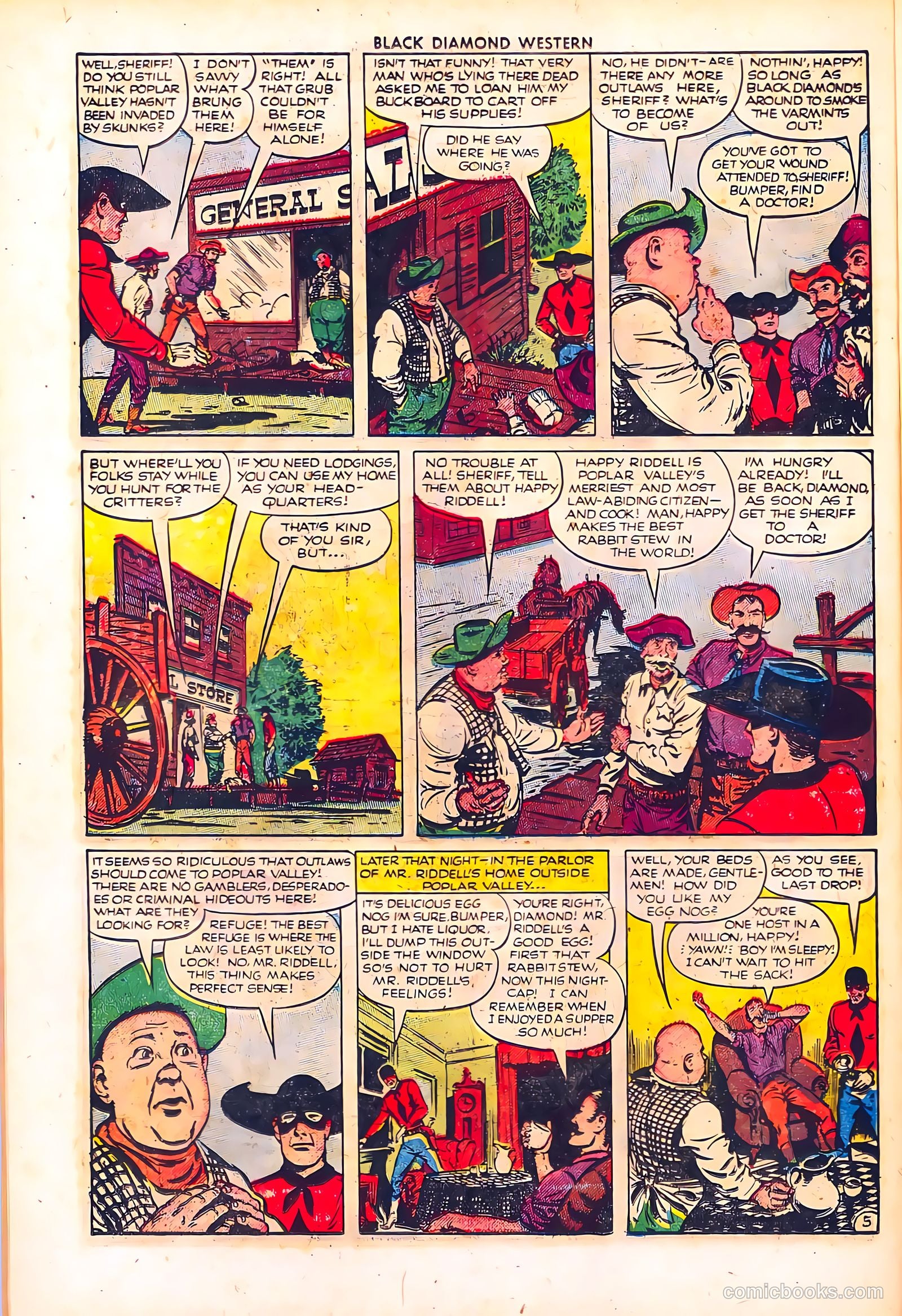 Black Diamond Western #35 (1949) — page 16 of 36