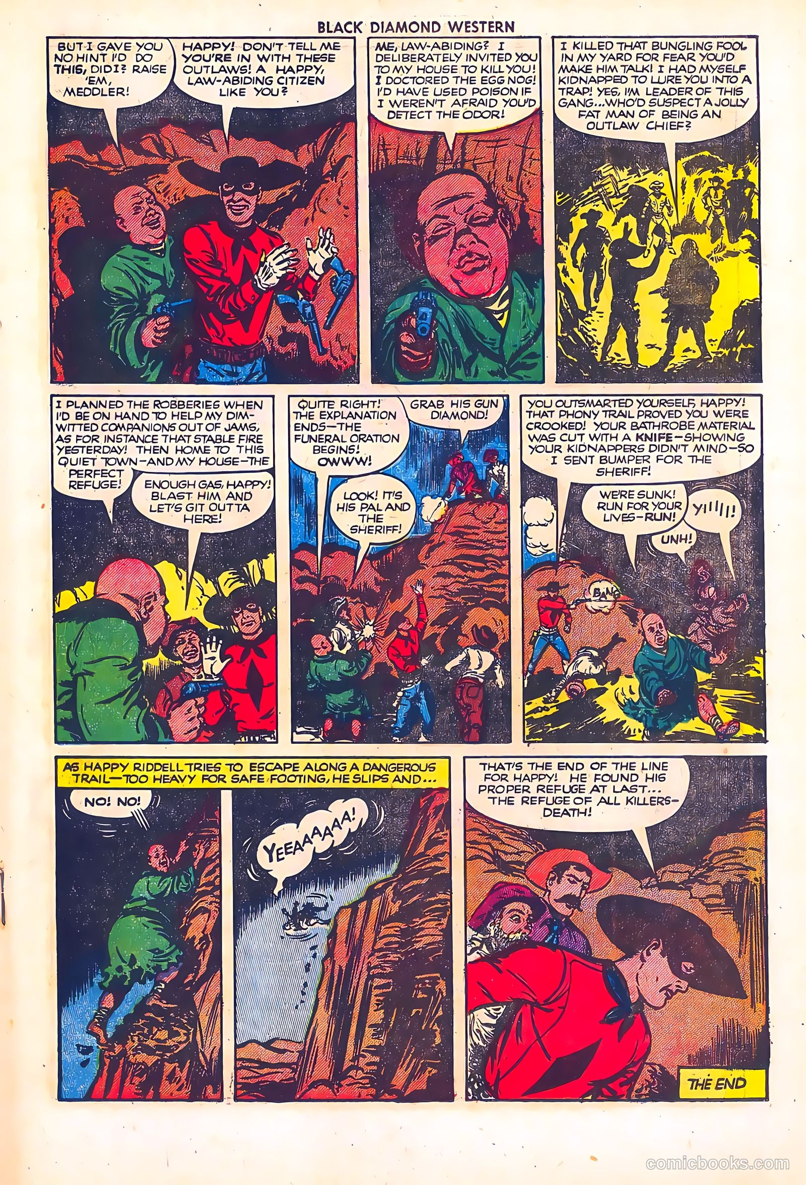 Black Diamond Western #35 (1949) — page 19 of 36