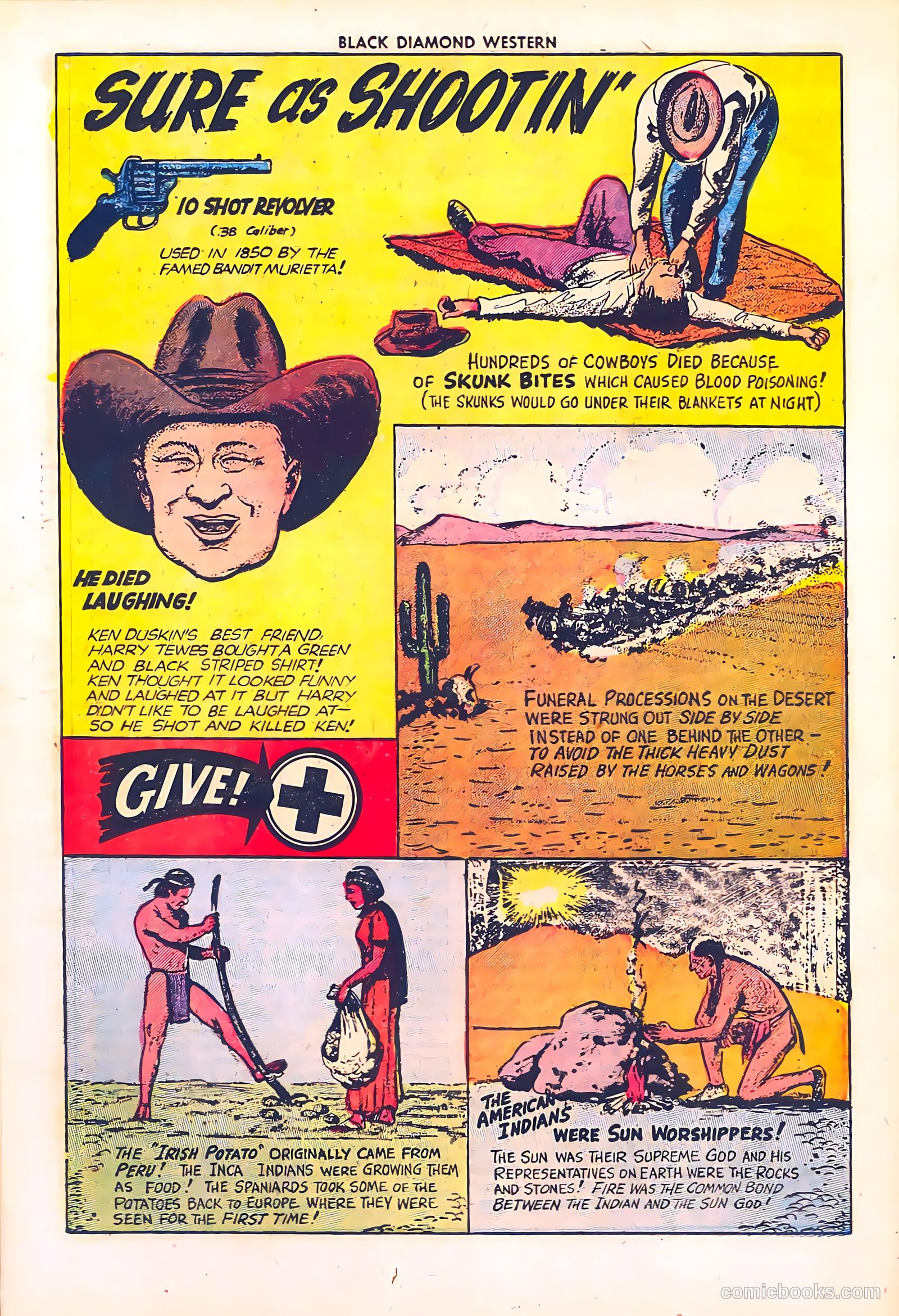 Black Diamond Western #35 (1949) — page 22 of 36