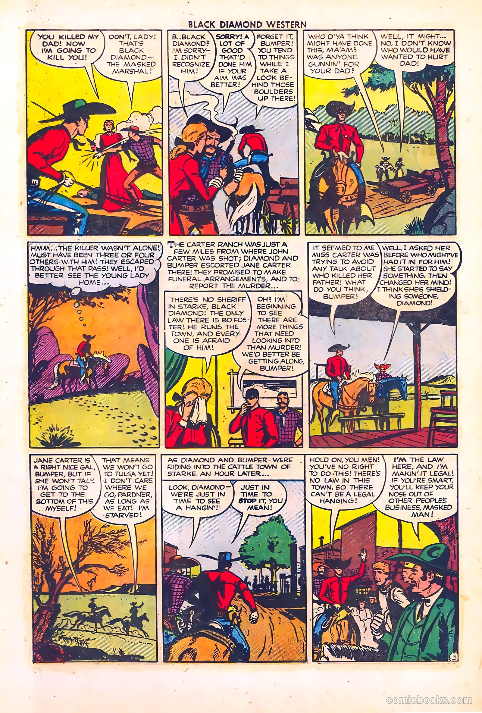 Black Diamond Western #35 (1949) — page 26 of 36