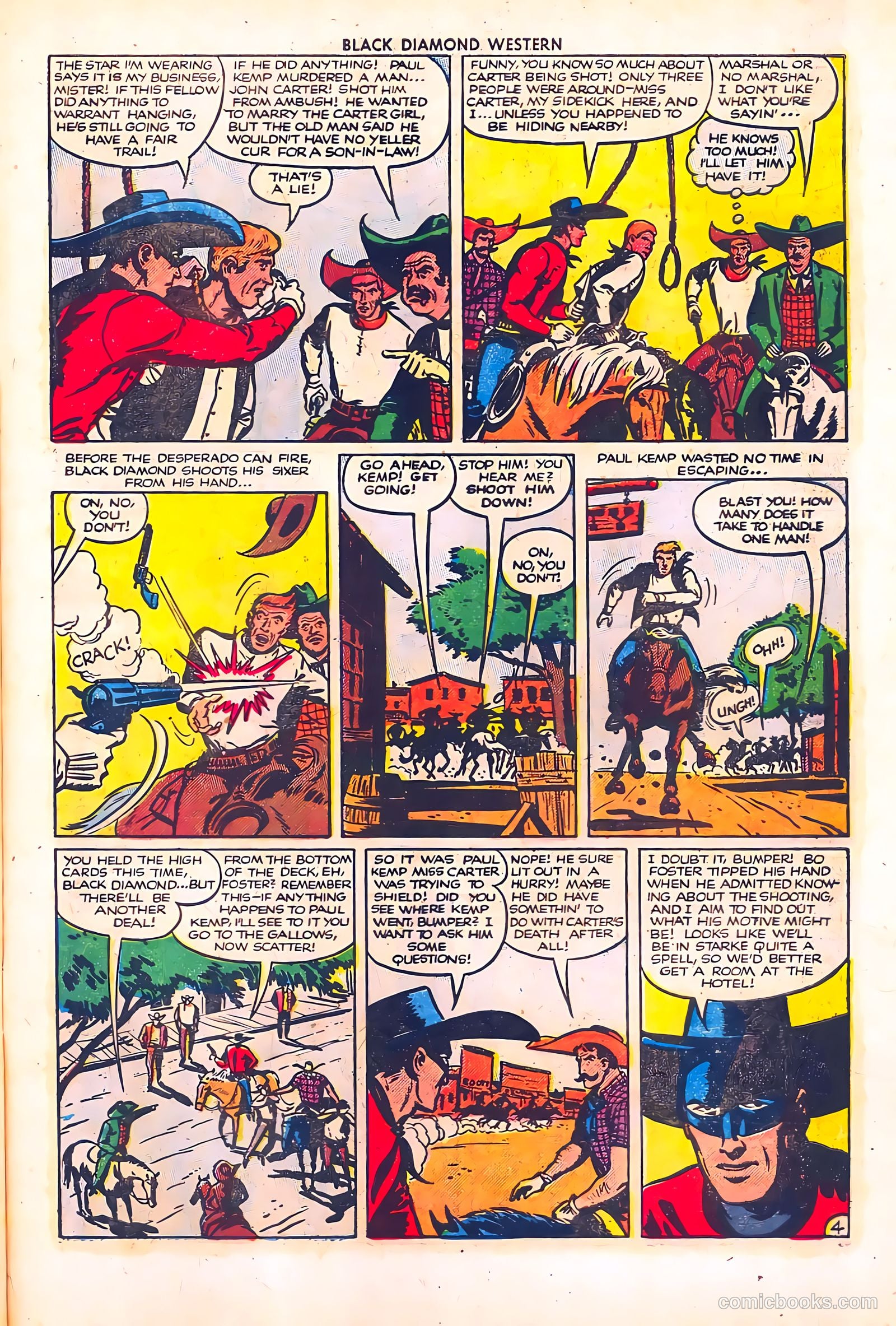 Black Diamond Western #35 (1949) — page 27 of 36