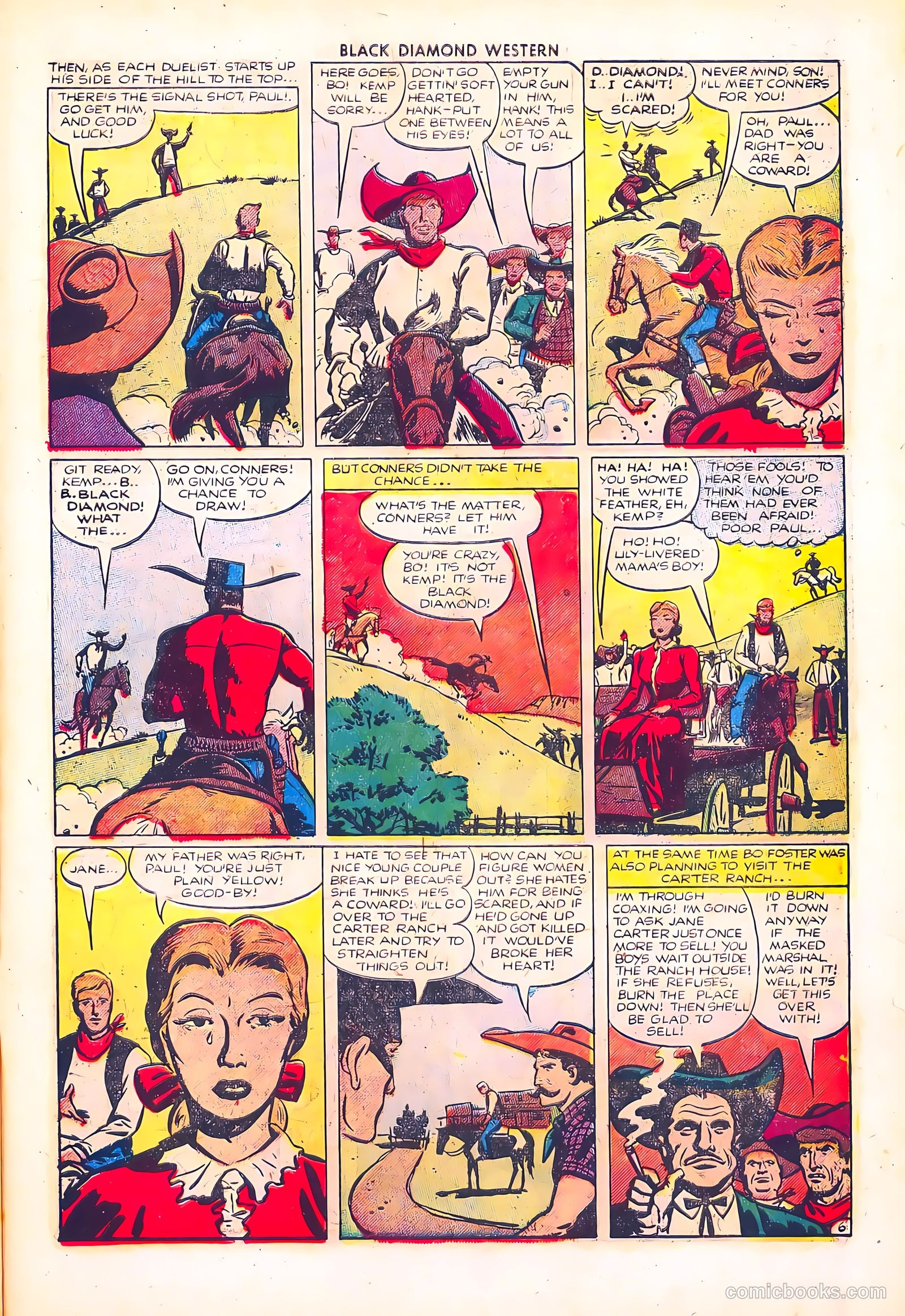 Black Diamond Western #35 (1949) — page 29 of 36