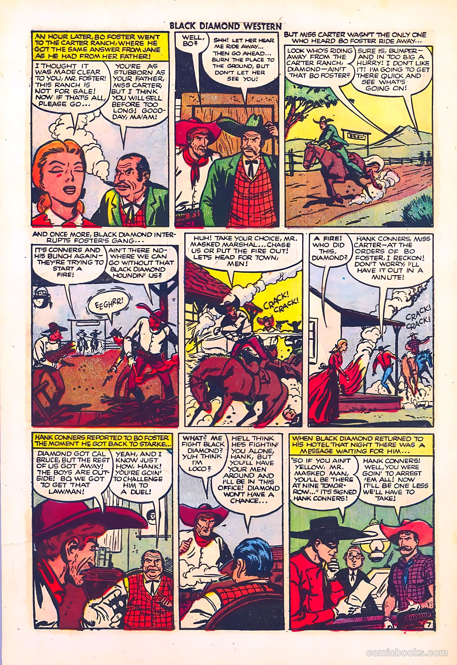 Black Diamond Western #35 (1949) — page 30 of 36