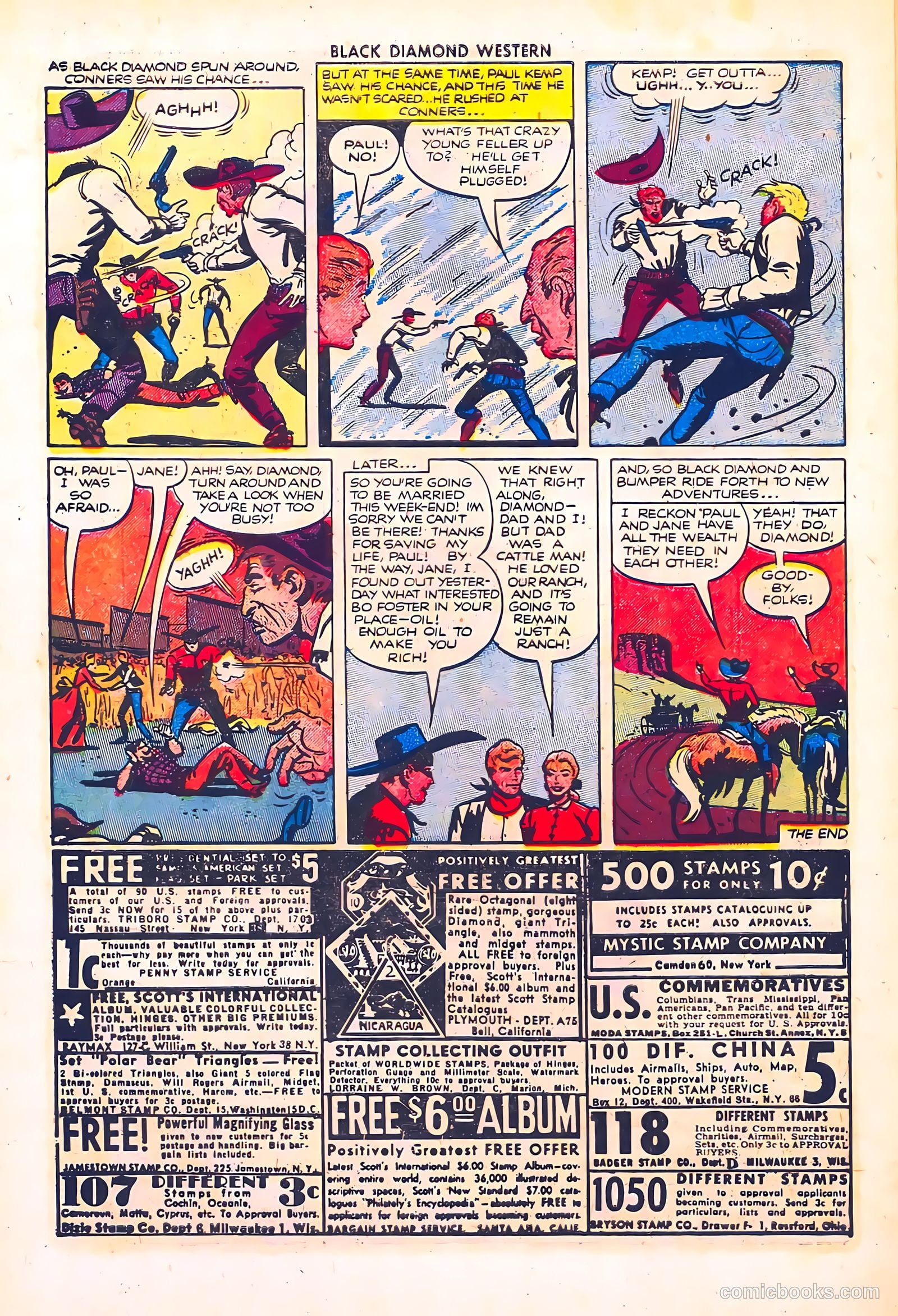 Black Diamond Western #35 (1949) — page 32 of 36