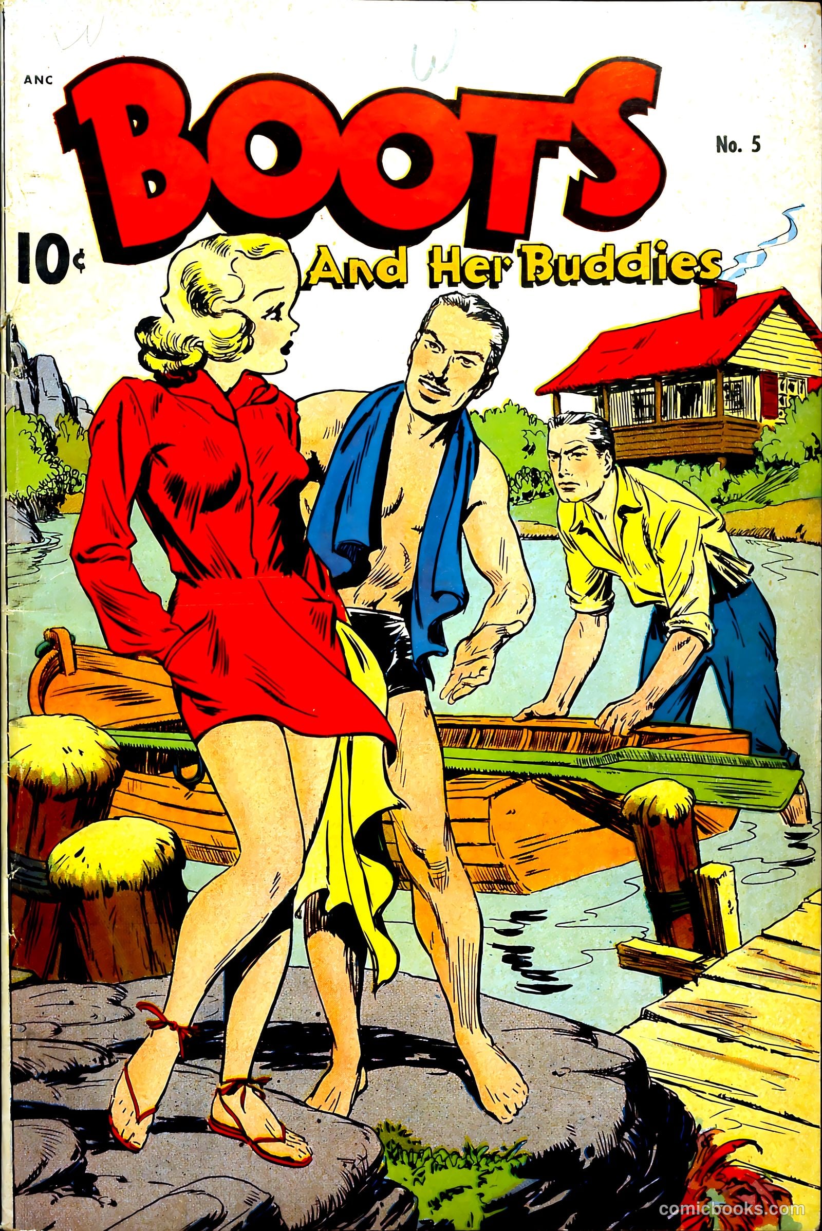 Boots and Her Buddies #5 cover