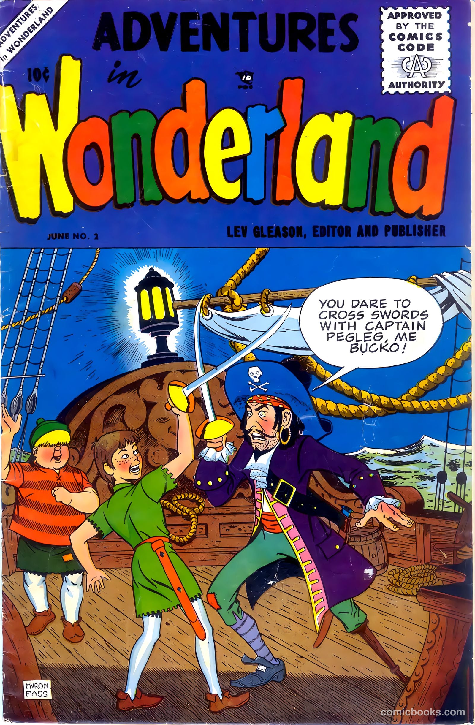 Adventures in Wonderland #2 cover