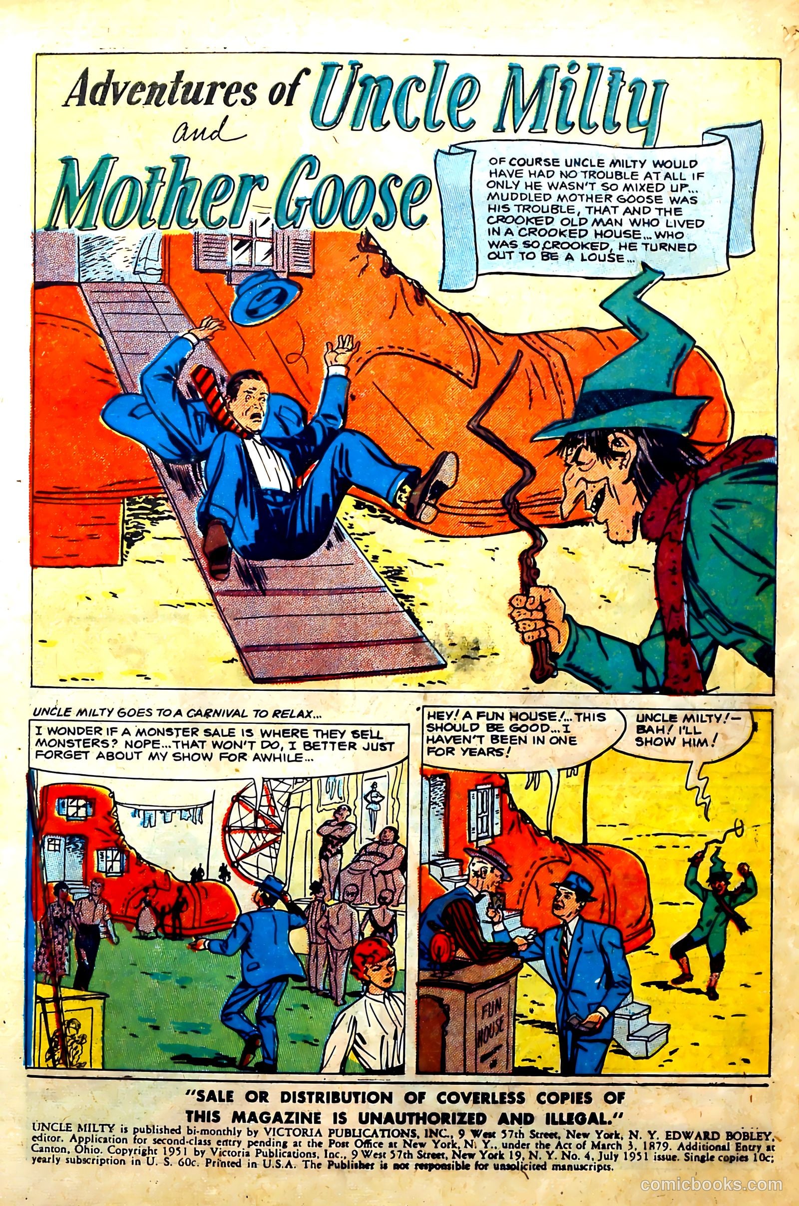 Uncle Milty #4 (1950) — page 3 of 30