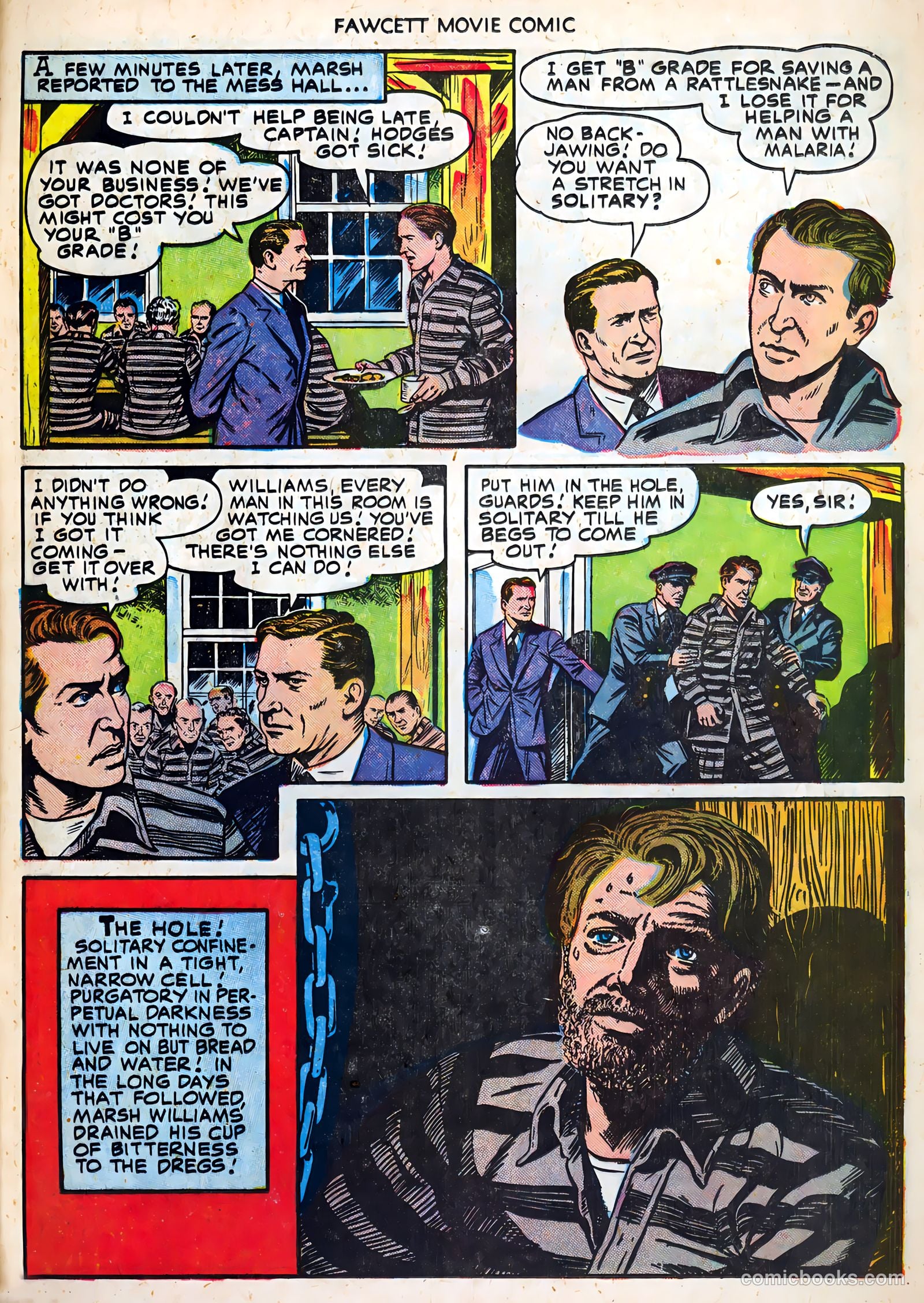 Fawcett Movie Comic 19 - Carbine Williams #1 — page 25 of 36