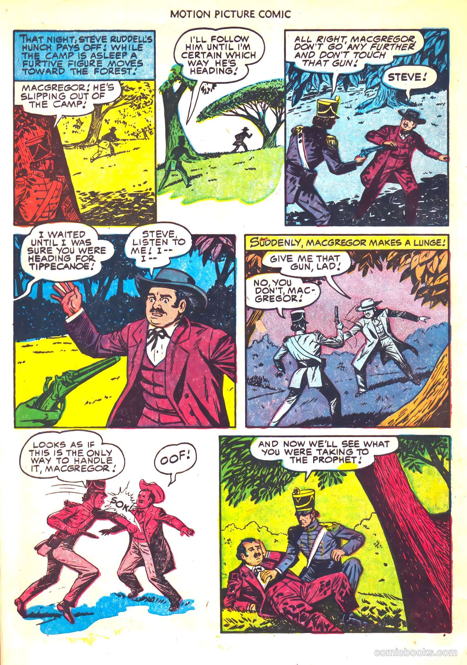 Motion Picture Comics 112 Brave Warrior #1 — page 30 of 36