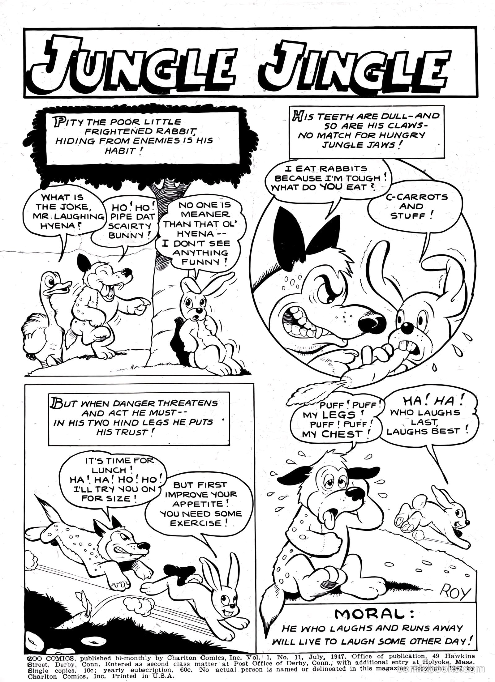 Zoo Funnies v1 #11 — page 2 of 36