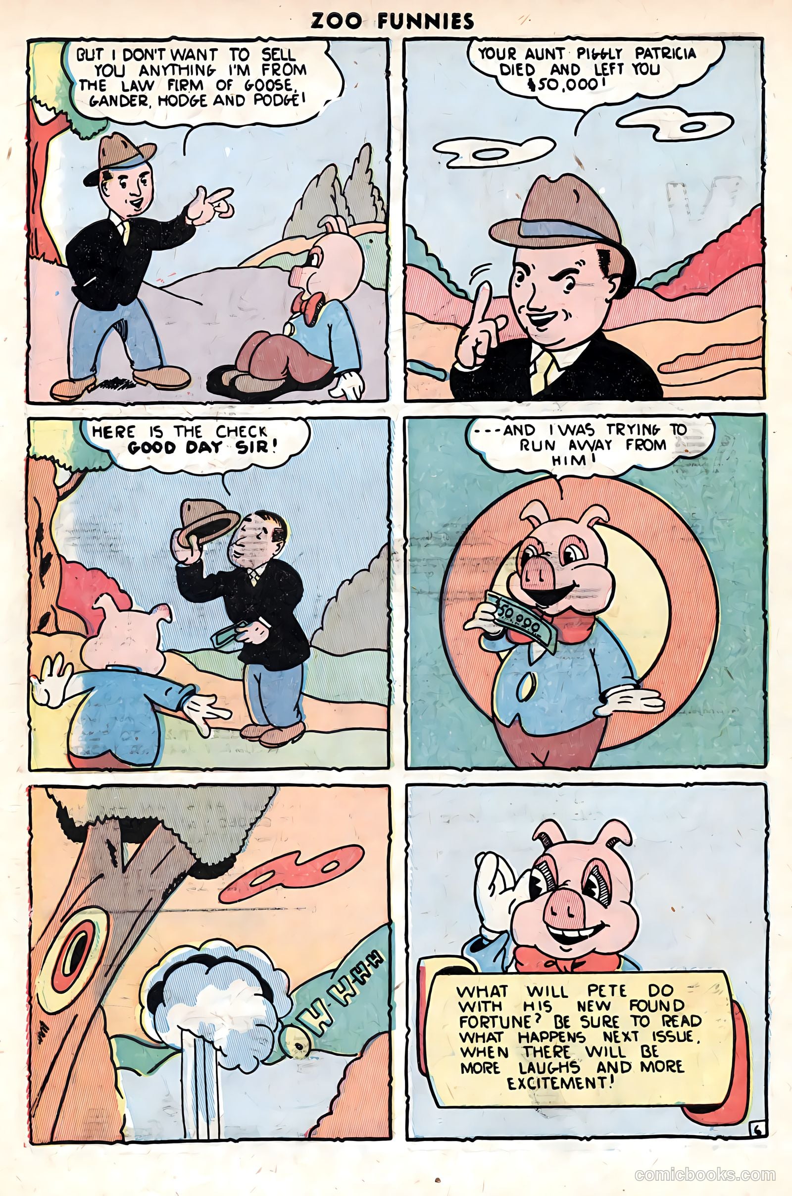 Zoo Funnies v1 #11 — page 32 of 36