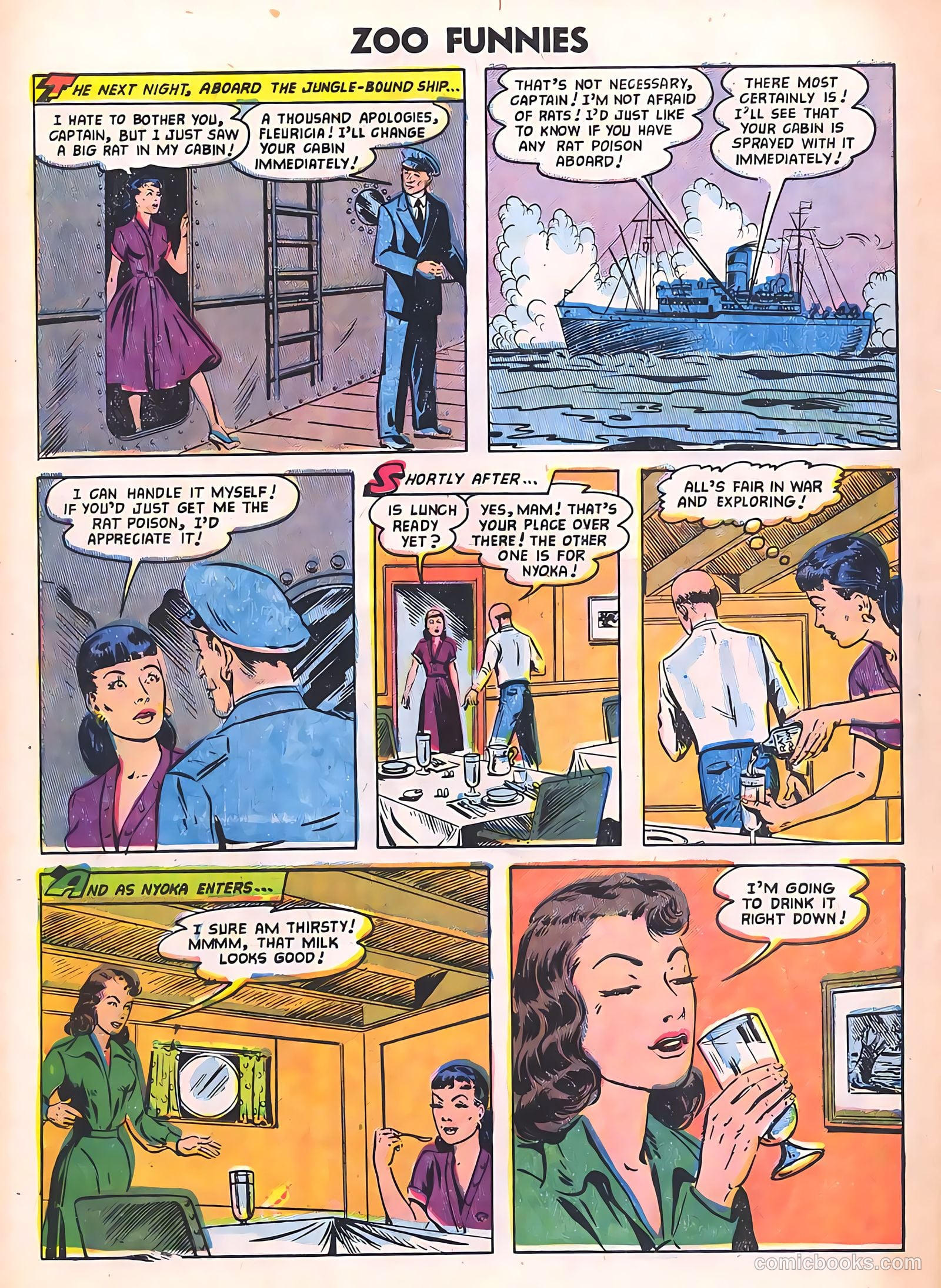 Zoo Funnies v2 #9 — page 6 of 36