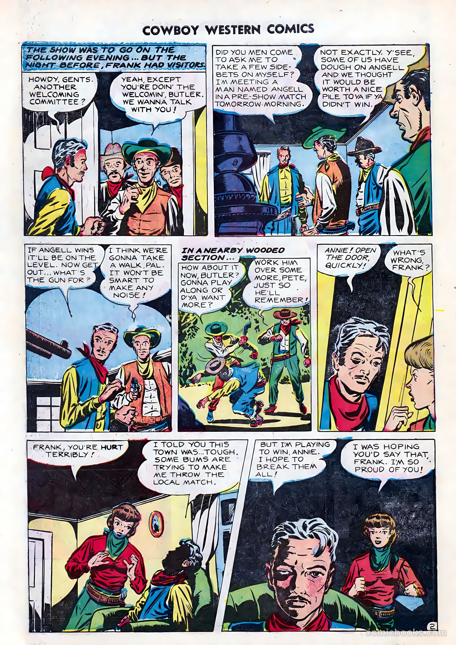 Cowboy Western #23 (1954) — page 24 of 36