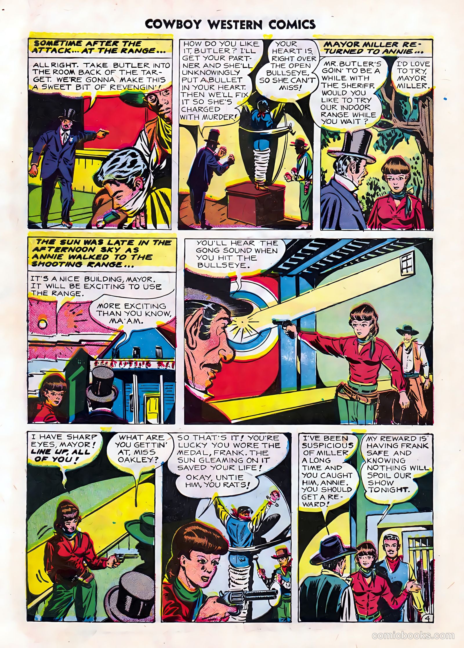 Cowboy Western #23 (1954) — page 26 of 36