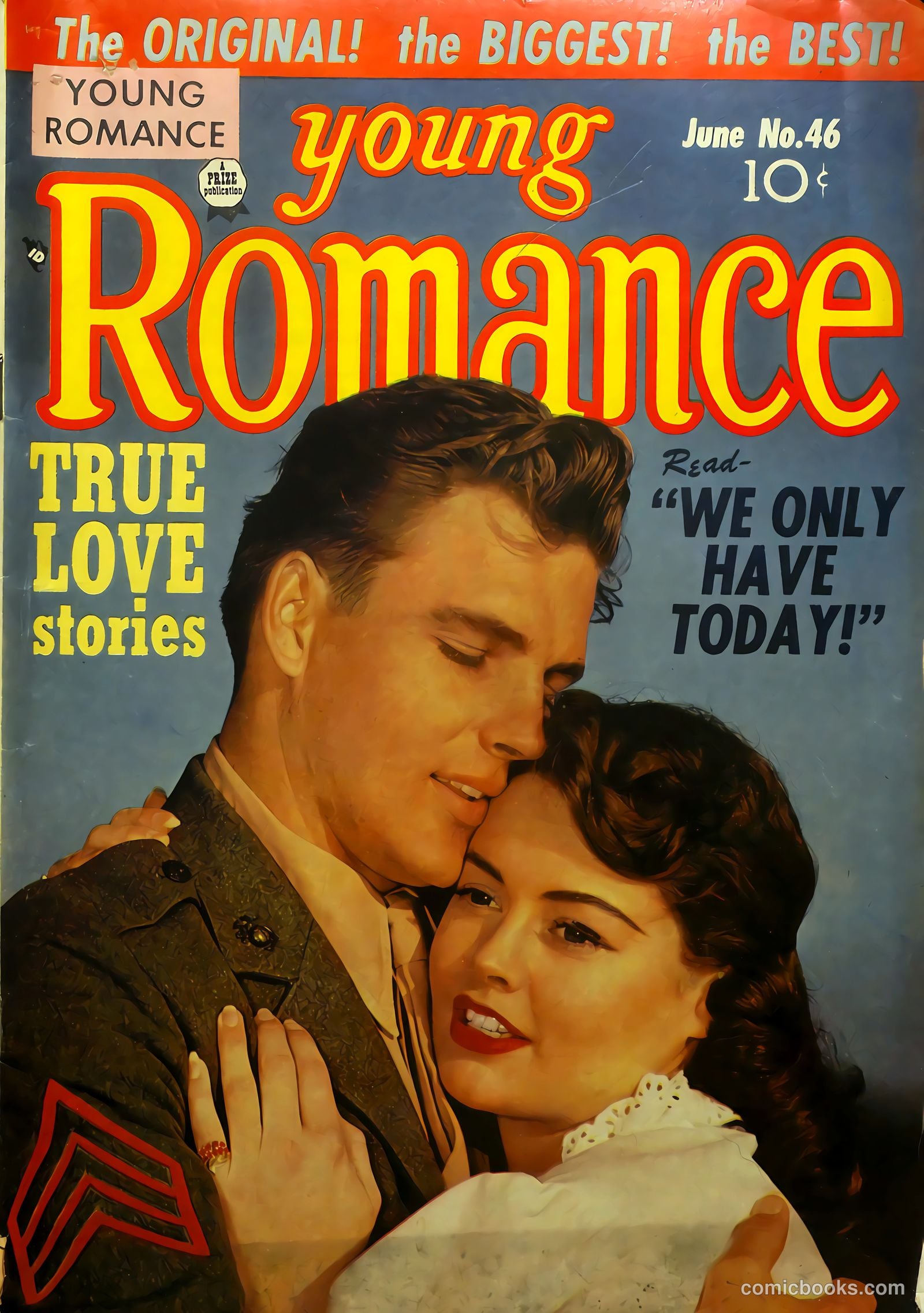 Young Romance #46 cover