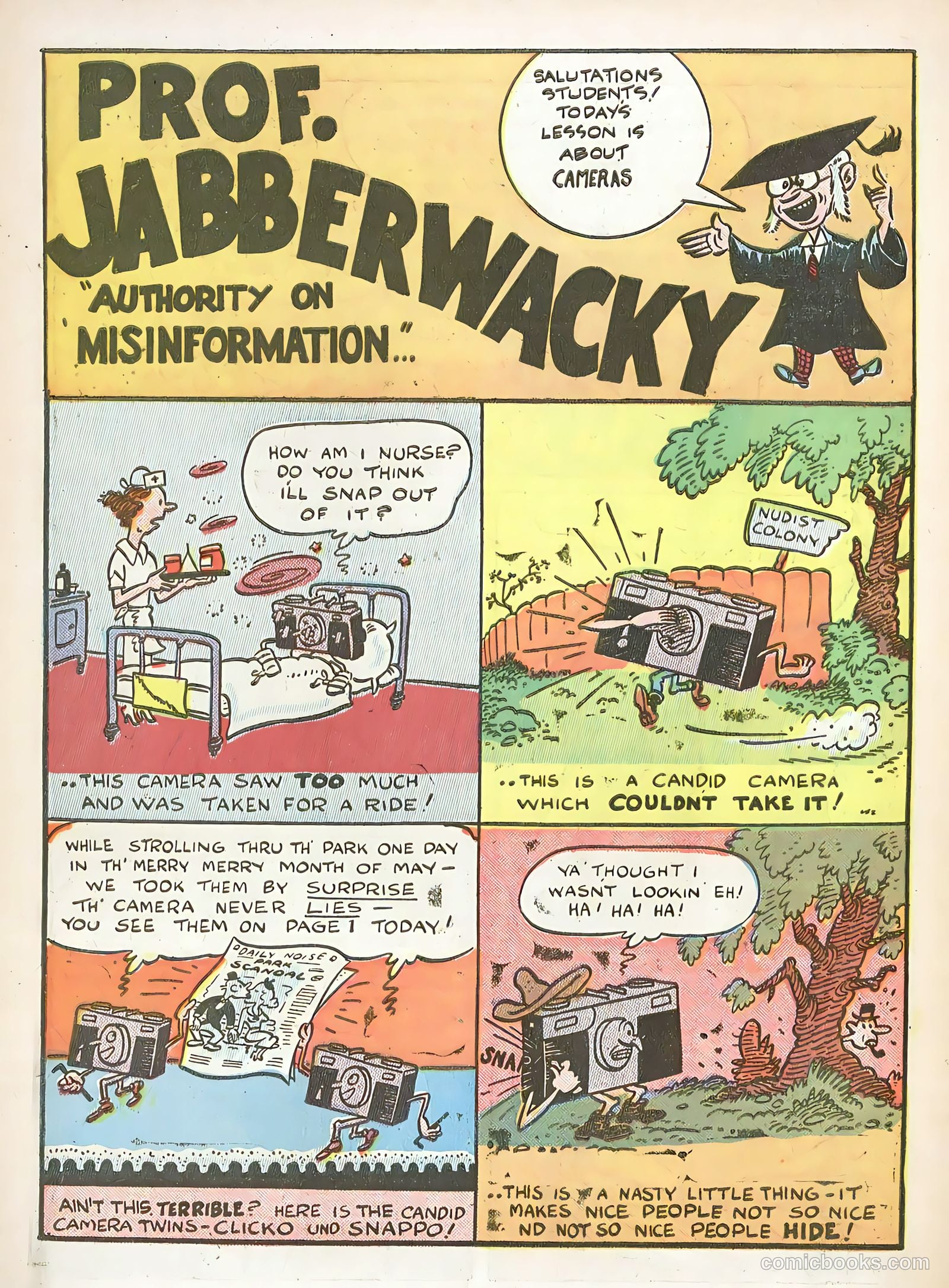 Snappy #1 (1929) — page 34 of 36