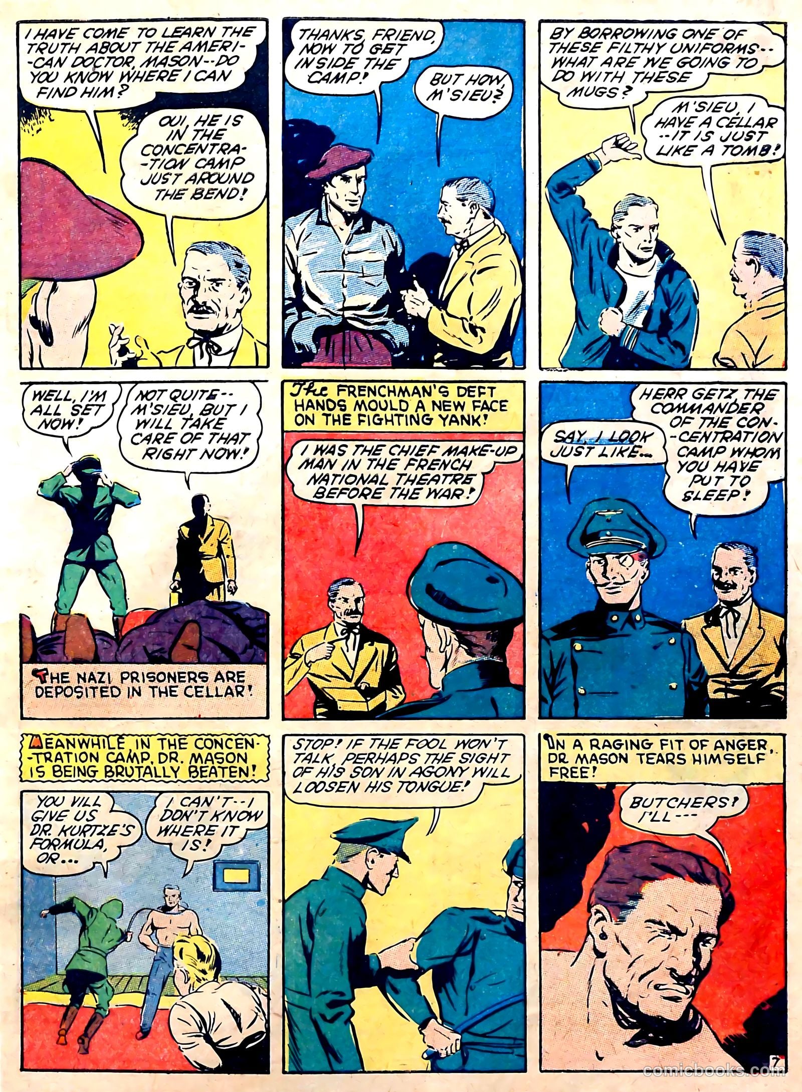 Captain Aero Comics #6 (1941) — page 9 of 68