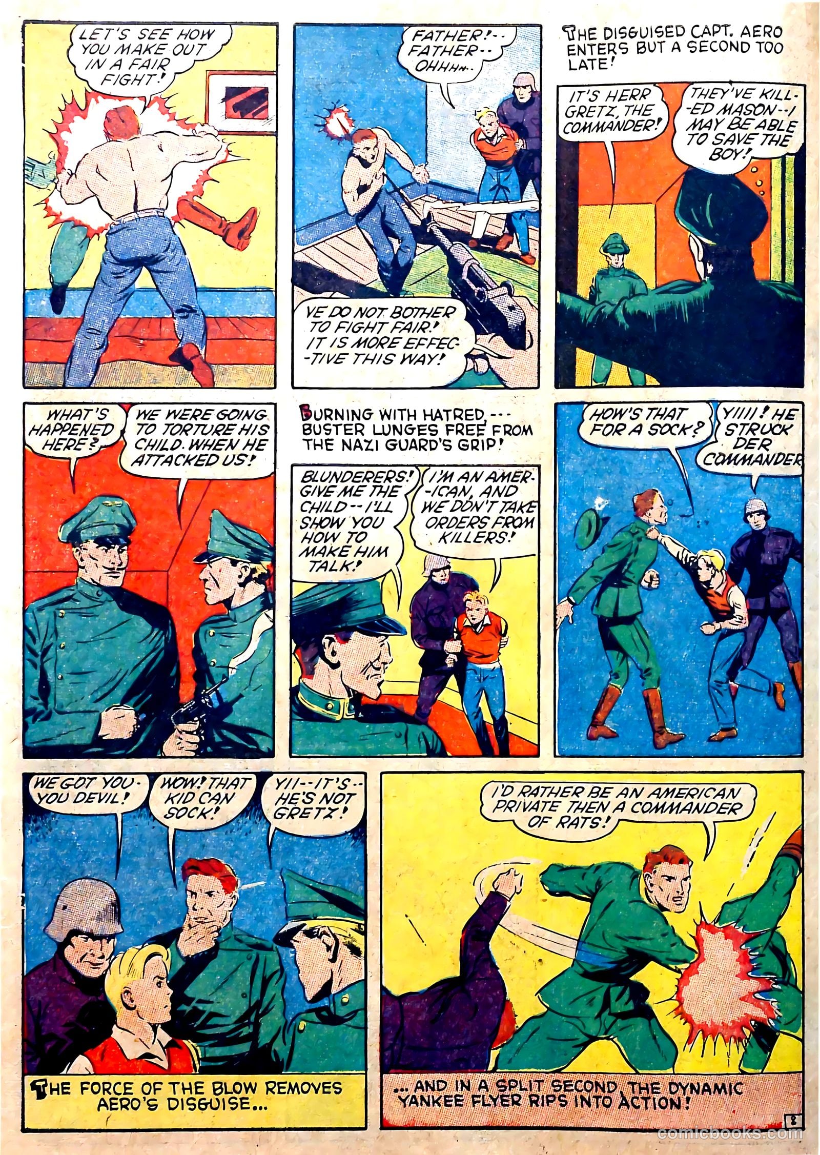 Captain Aero Comics #6 (1941) — page 10 of 68
