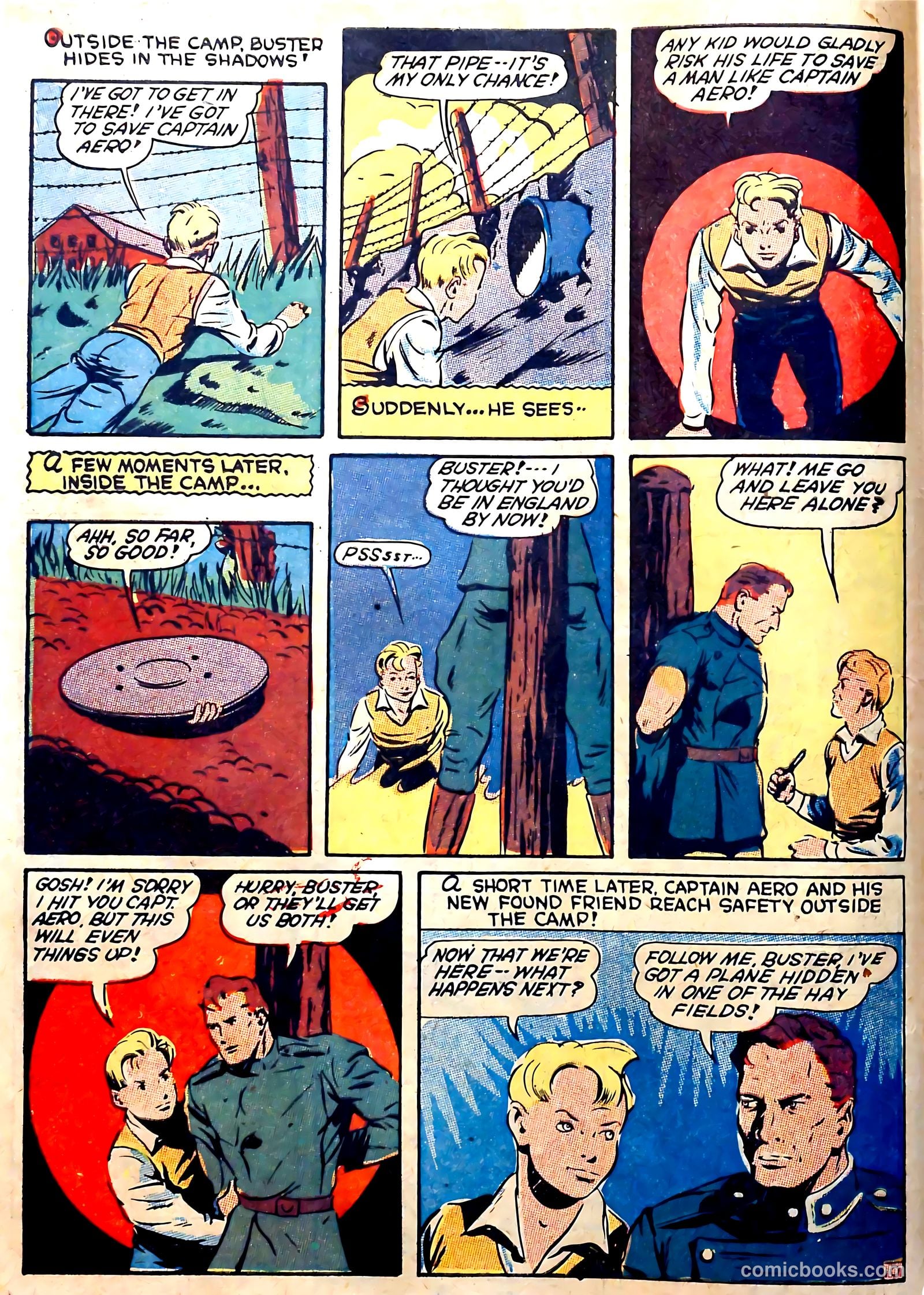 Captain Aero Comics #6 (1941) — page 12 of 68